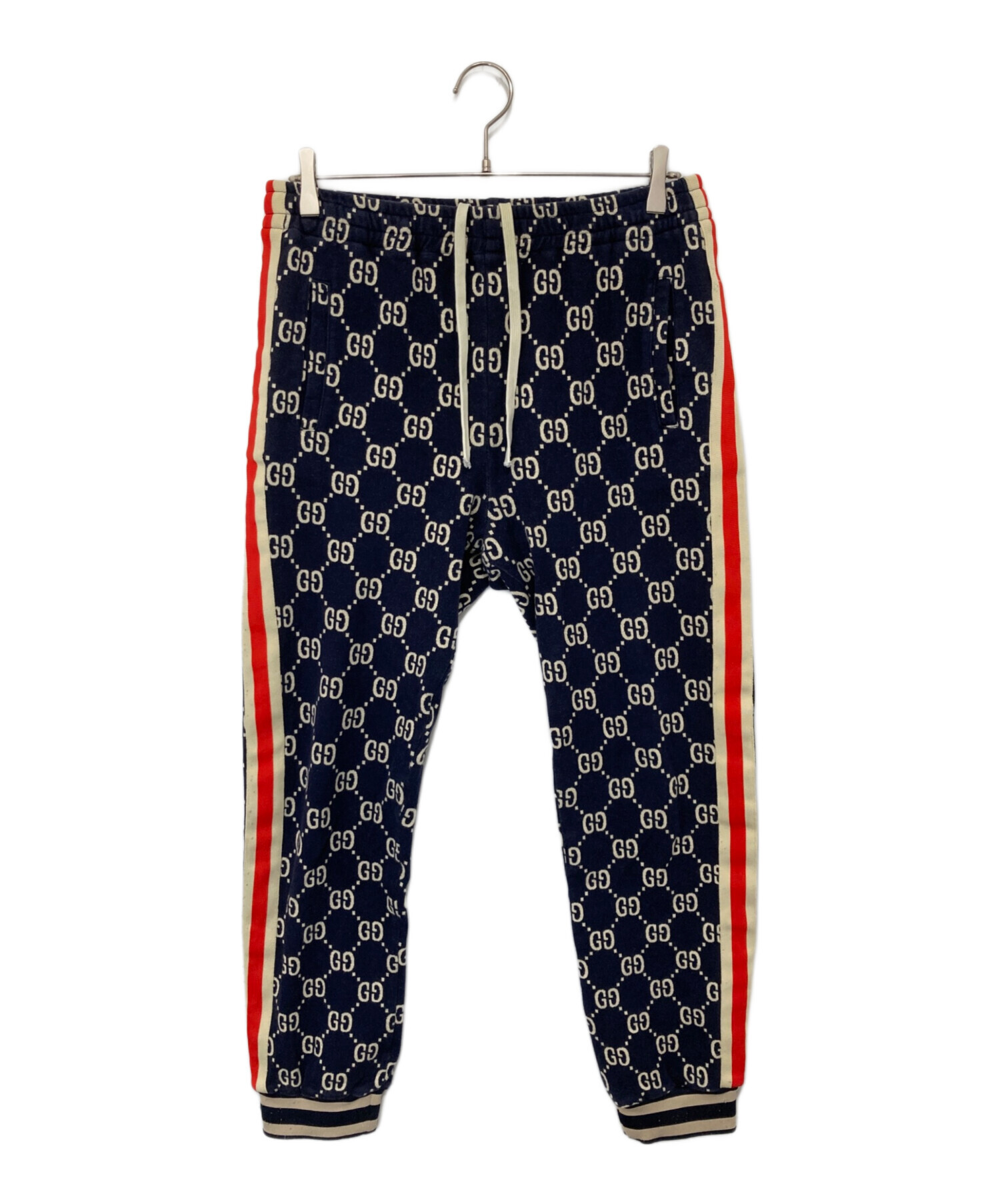 中古・古着通販】GUCCI (グッチ) GGジャカード ジョギングパンツ 中古・古着通販】GUCCI (グッチ) GGジャカード ジョギングパンツ
