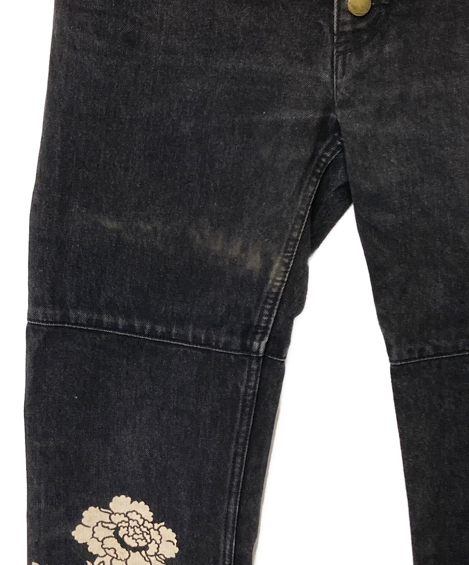 中古・古着通販】L.G.B (ルグランブルー) 花柄プリントフレアデニム