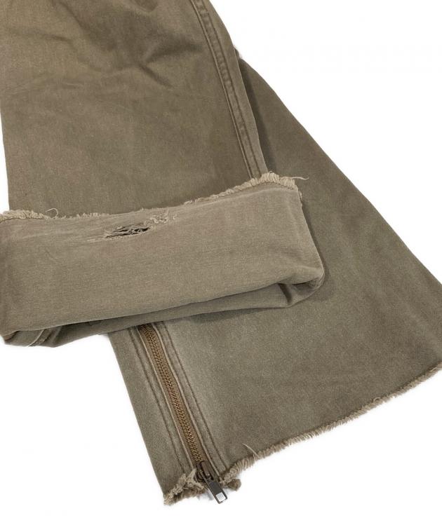 中古・古着通販】L.G.B (ルグランブルー) サイドジップフレアデニム