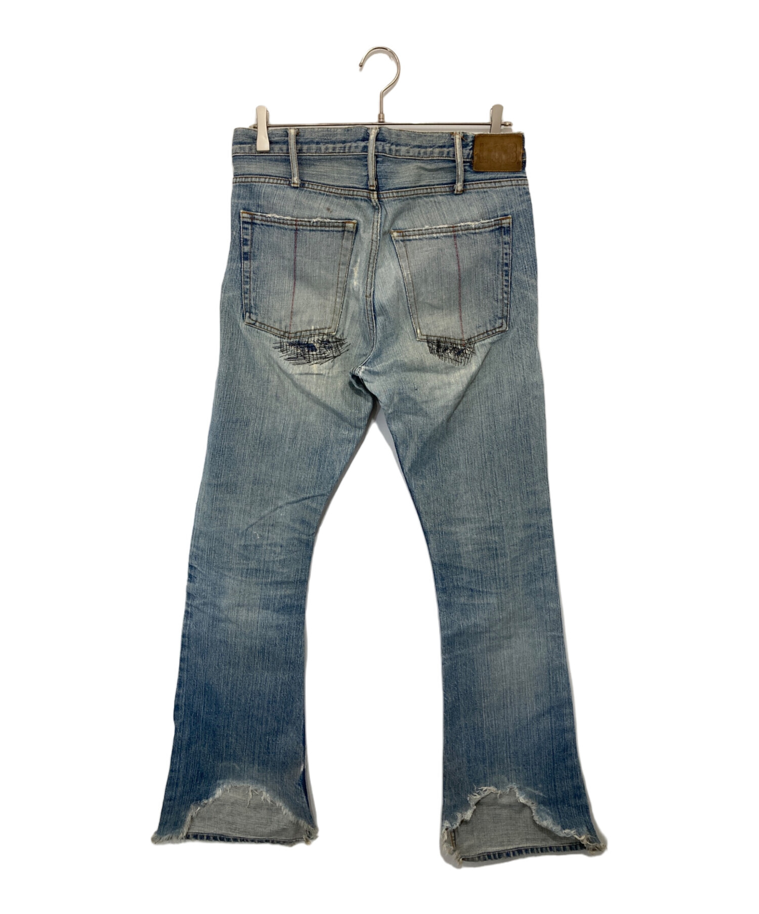 中古・古着通販】L.G.B (ルグランブルー) DAMEGED FLARE DENIM PANTS