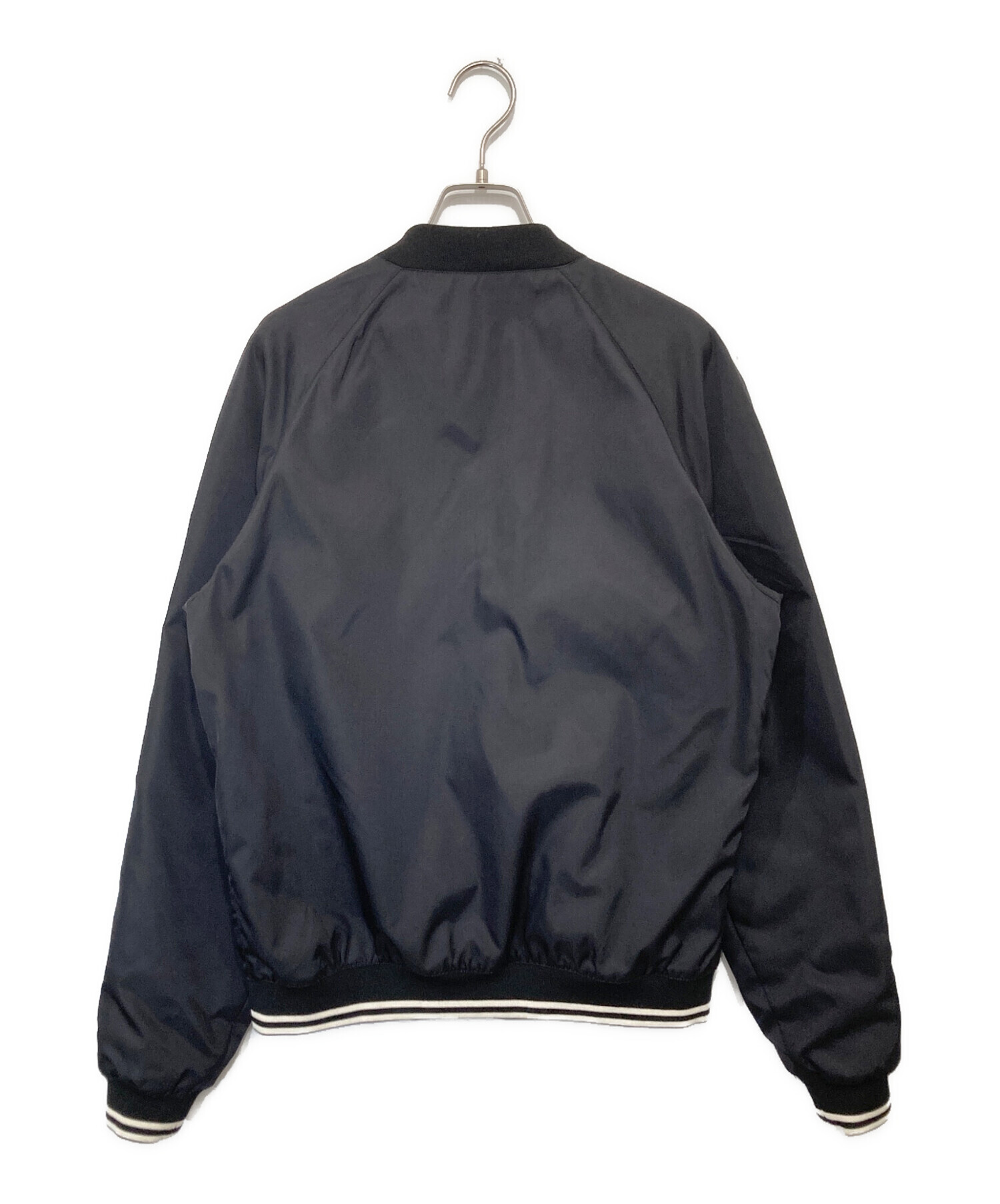 中古・古着通販】PRADA (プラダ) TRIANGLE PLATE LOGO BOMBER JACKET