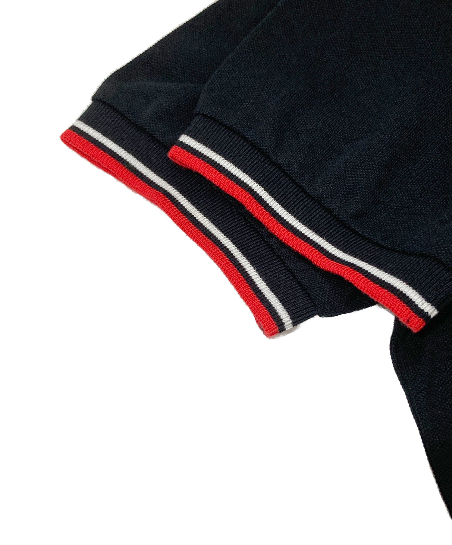 中古・古着通販】PRADA (プラダ) ラバーロゴポロシャツ SJJ887 半袖