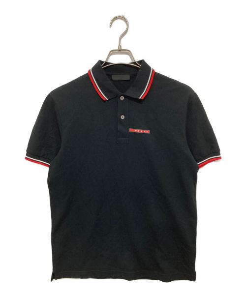 中古・古着通販】PRADA (プラダ) ラバーロゴポロシャツ SJJ887 半袖