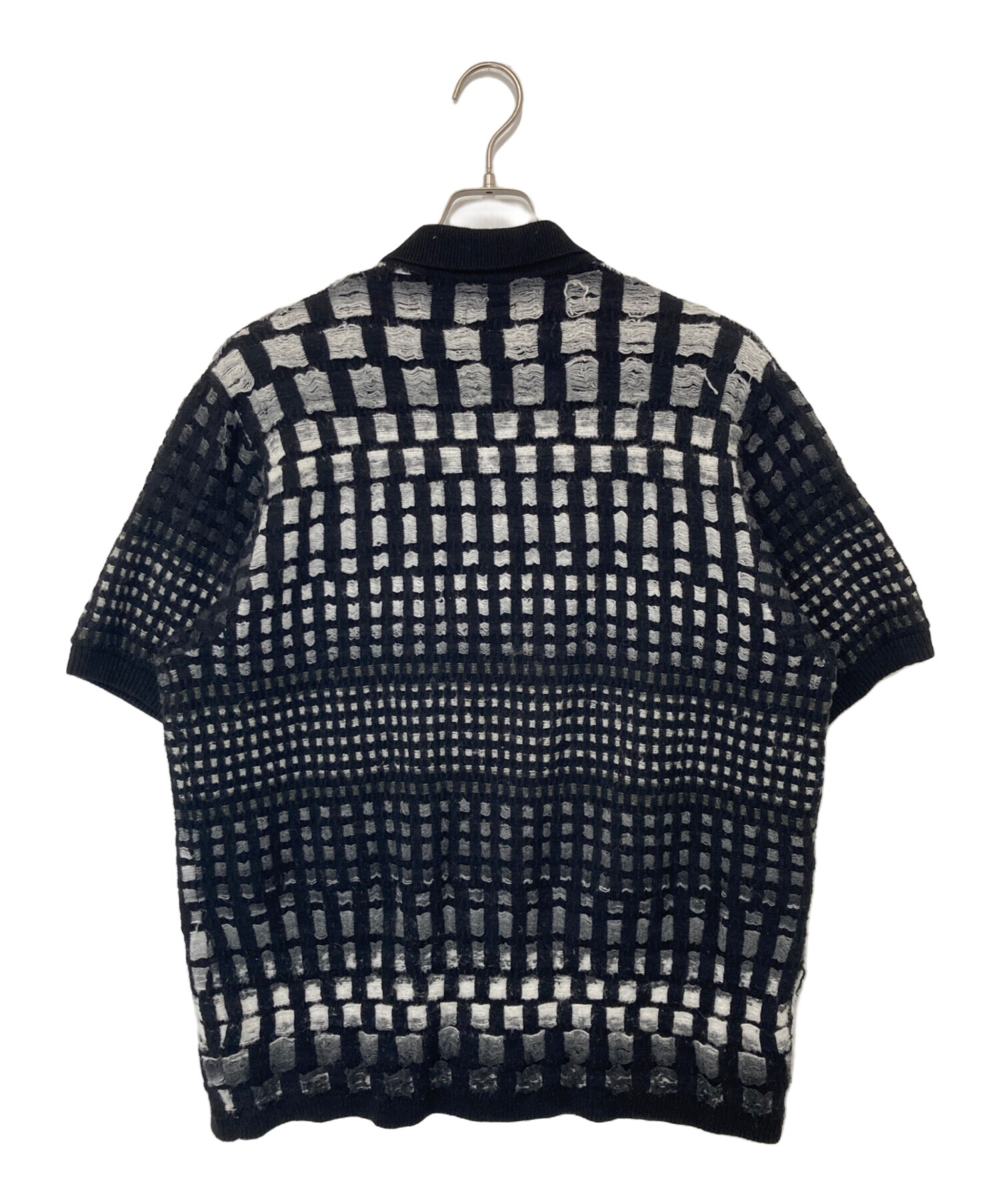 シュプリーム SUPREME 23SS GRADIENT GRID ZIP UP POLO ジップアップ
