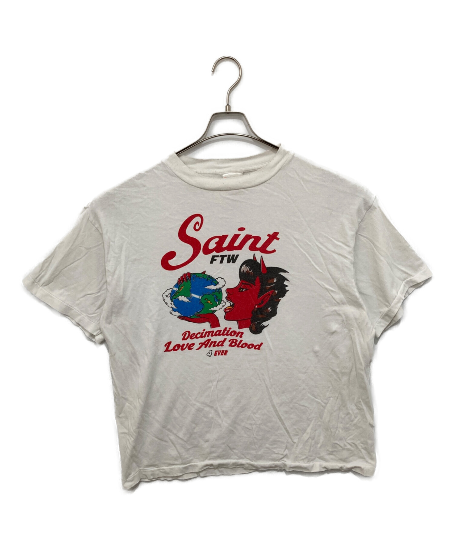 セントマイケル DEVIL ショートスリーブTシャツ 中古・古着通販】SAINT MICHAEL (セントマイケル) SAINT DEVIL SS TEE