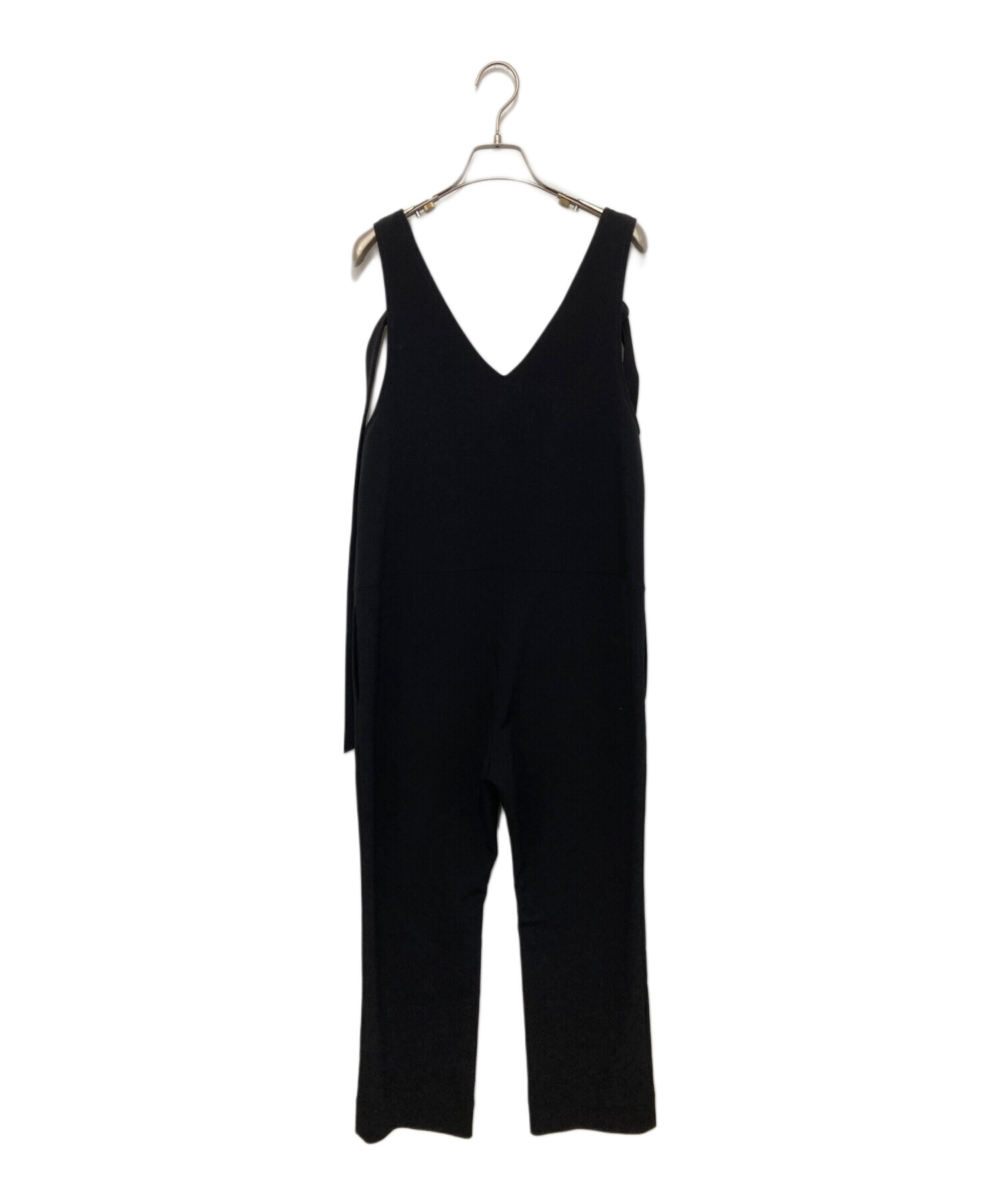 中古・古着通販】YORI (ヨリ) リボンサロペット YR2124-124AW ブラック
