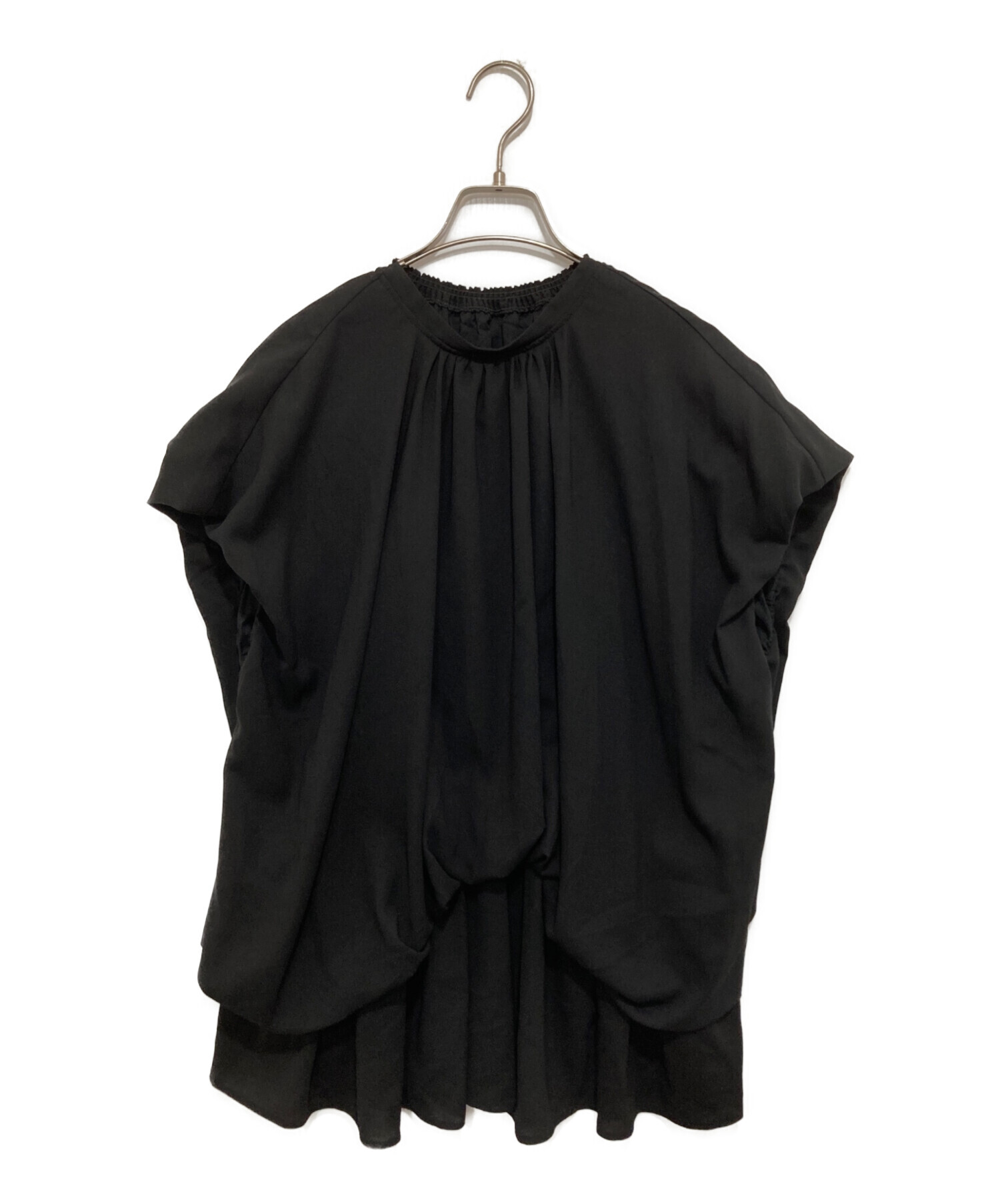中古・古着通販】ENFOLD (エンフォルド) WAVE SHIRRING BLOUSE