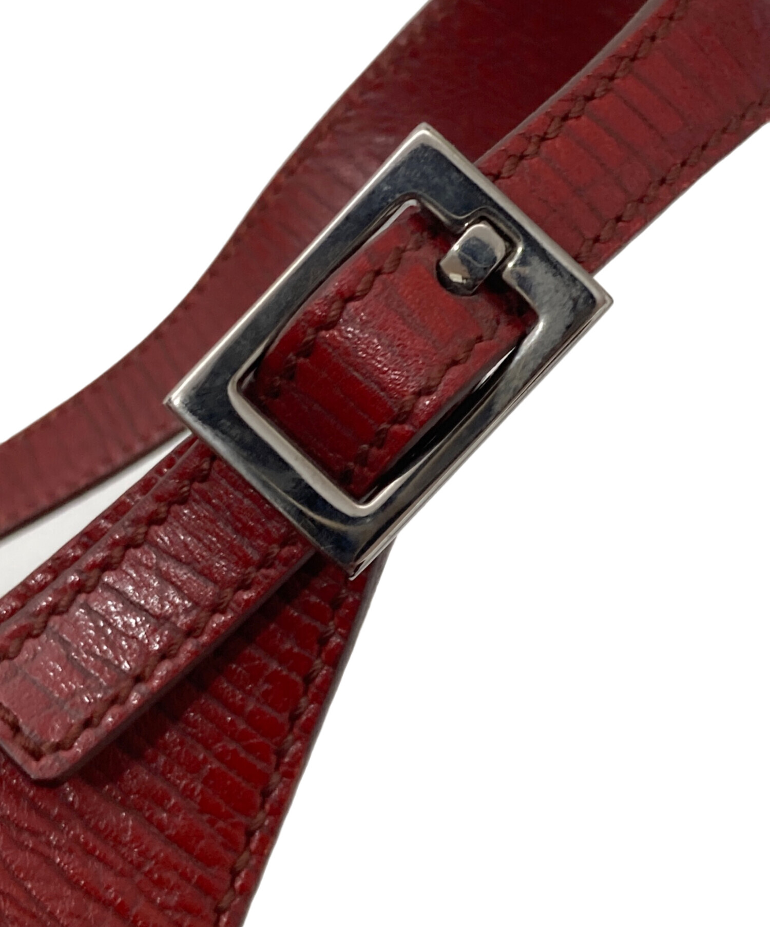 中古・古着通販】GUCCI (グッチ) ジャッキー GGキャンバス×レザー ワン 