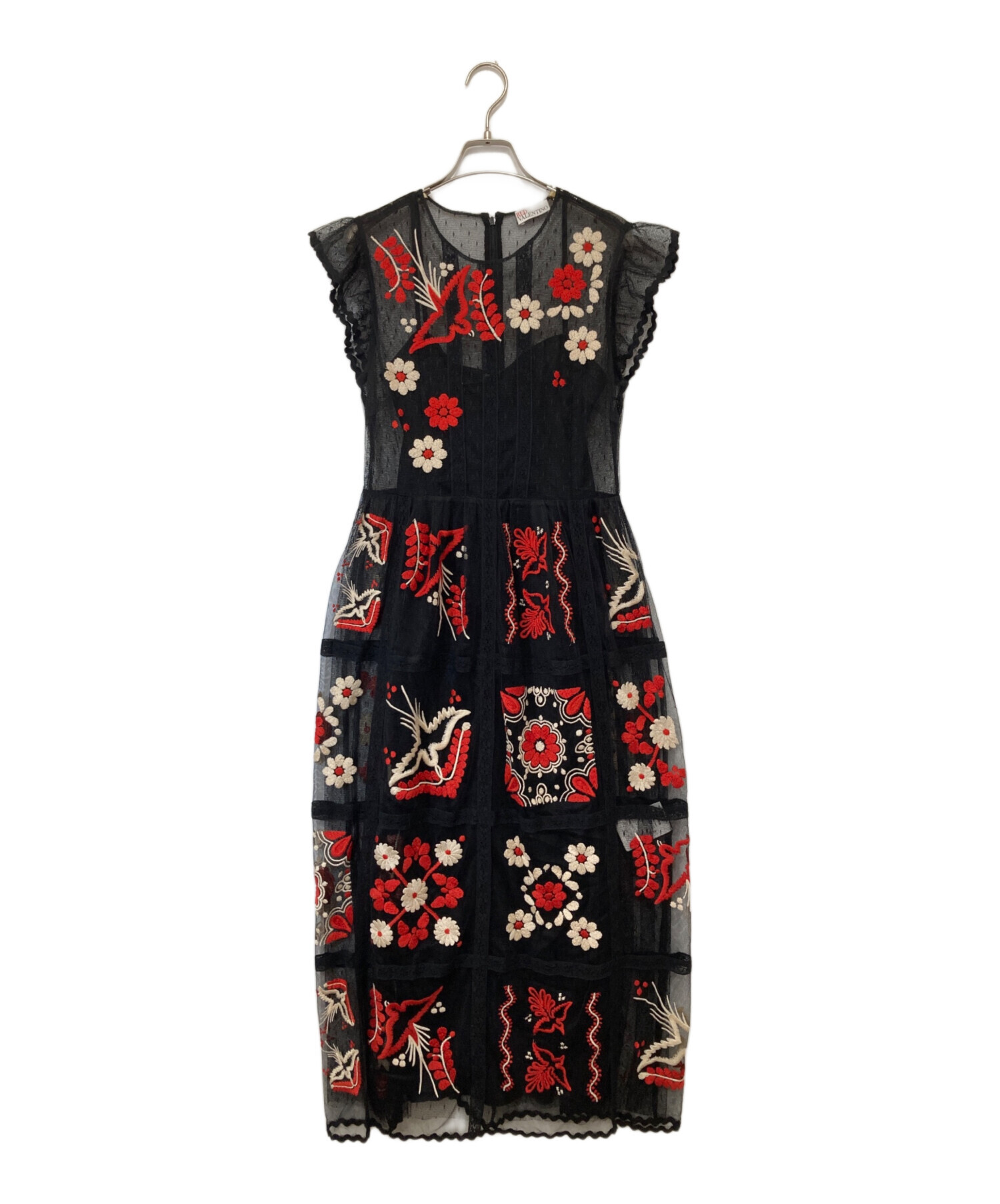 中古・古着通販】RED VALENTINO (レッドヴァレンティノ) 刺繍レース 