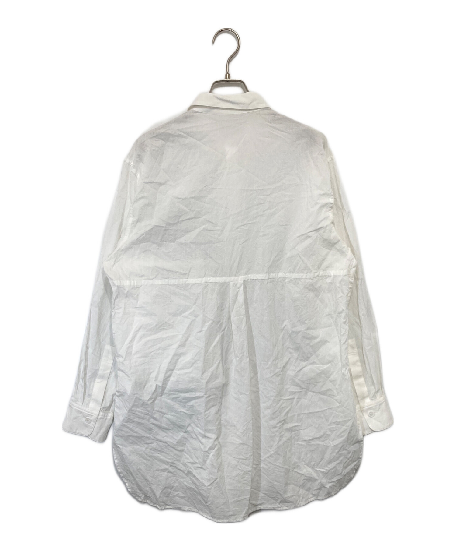 中古・古着通販】Y's (ワイズ) COTTON FRONT PLUSH POCKET BLOUS