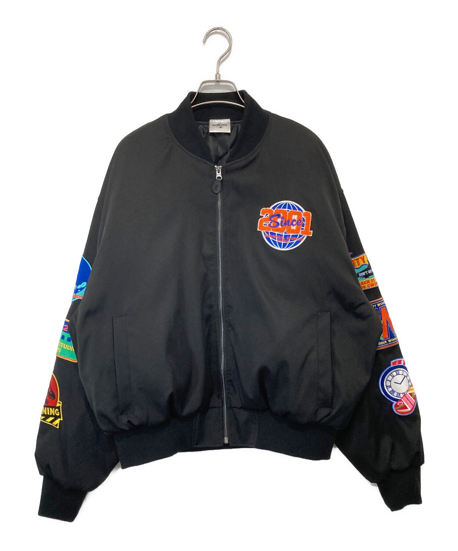 ト*)様 UNIVERSAL STUDIOS スタジャン 90s USA製 ユニ 中古・古着通販】UNIVERSAL STUDIOS JAPAN (ユニバーサルスタジオ