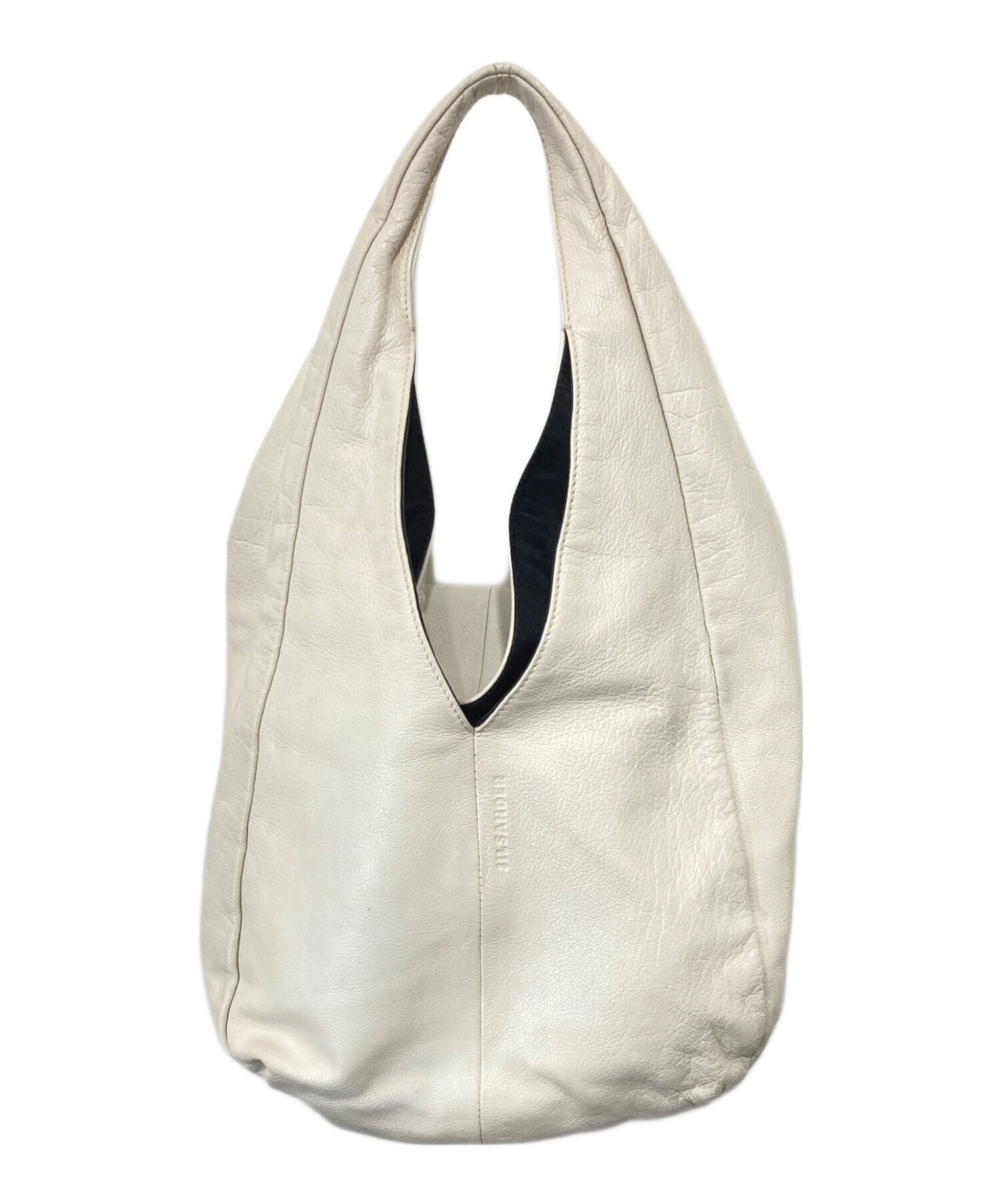 JIL SANDER ジルサンダー ショルダーバッグ  白 【古着】【中古】【送料無料】 中古・古着通販】JIL SANDER (ジルサンダー) 00s アーカイブ / archive