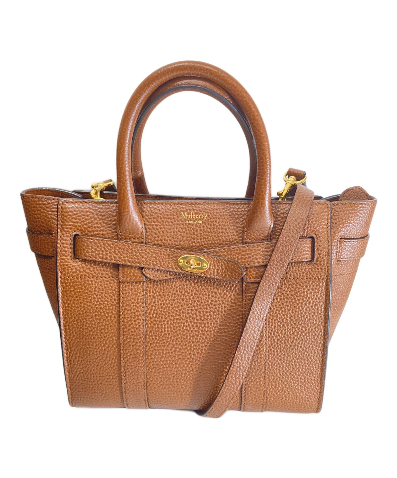 中古・古着通販】MULBERRY (マルベリー) ミニ ジップド ベイズ 
