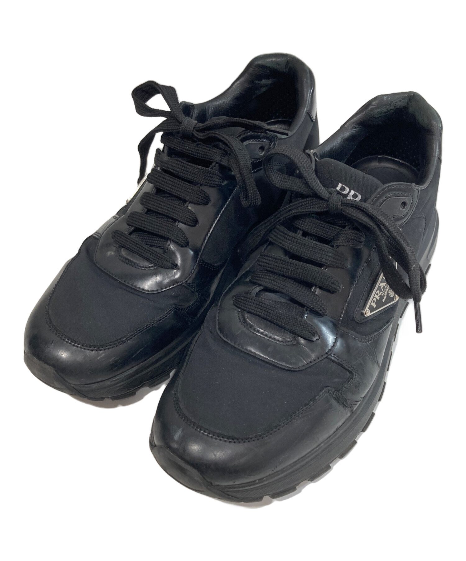 中古・古着通販】PRADA (プラダ) Prax 01 Re-Nylon ブラッシュドレザー 中古・古着通販】PRADA (プラダ) Prax 01 Re-Nylon ブラッシュドレザー