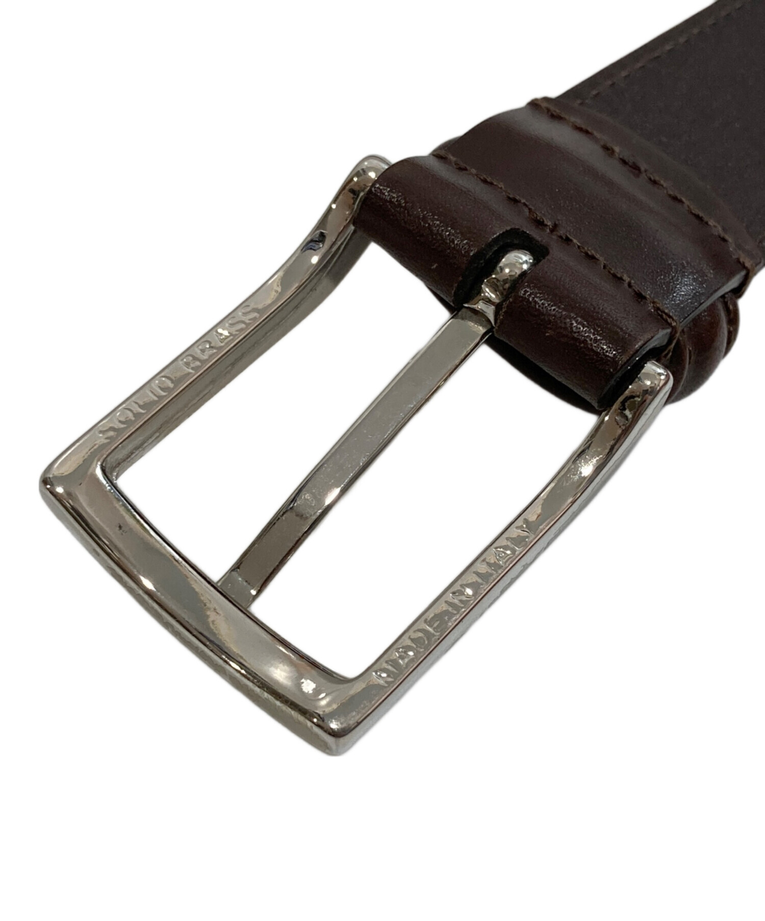 中古・古着通販】anderson's (アンダーソンズ) カーフレザーベルト