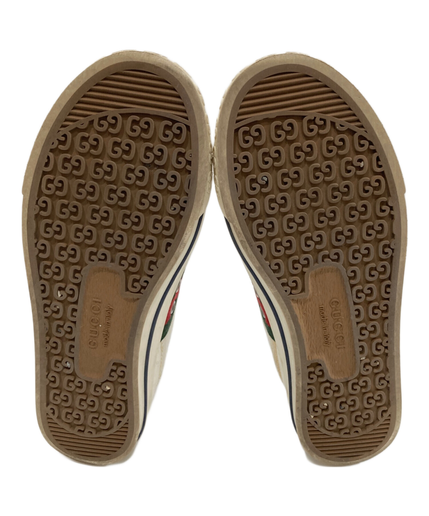 中古・古着通販】GUCCI (グッチ) ローカットスニーカー ホワイト 