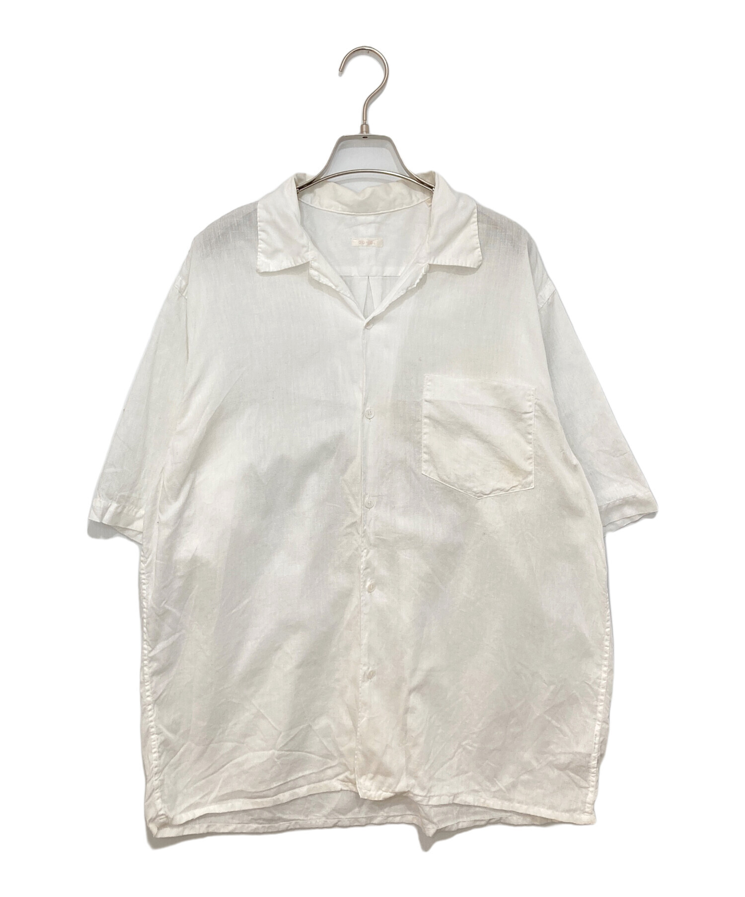 中古・古着通販】COMOLI (コモリ) 21SS ベタシャン オープンカラー