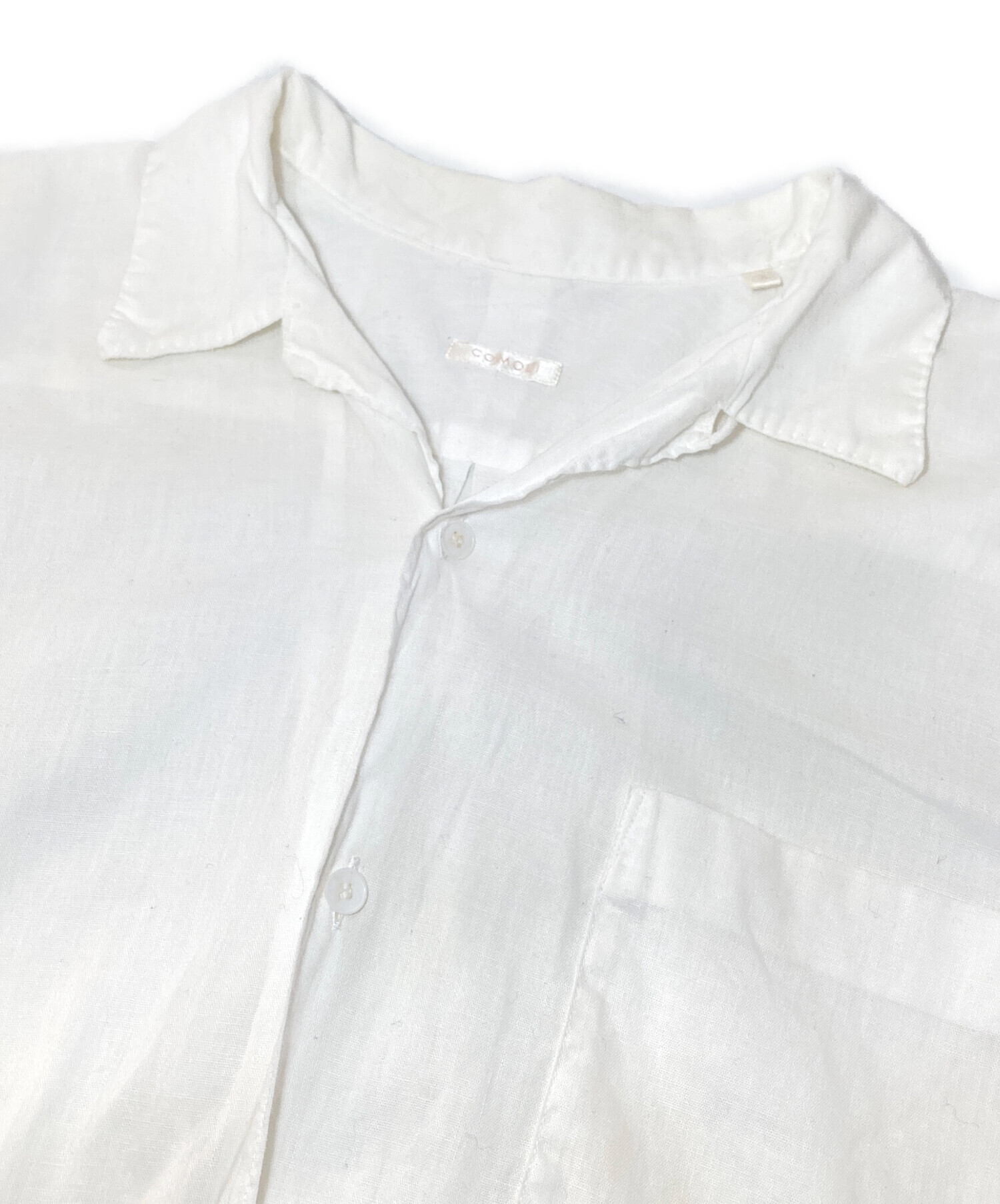 中古・古着通販】COMOLI (コモリ) 21SS ベタシャン オープンカラー
