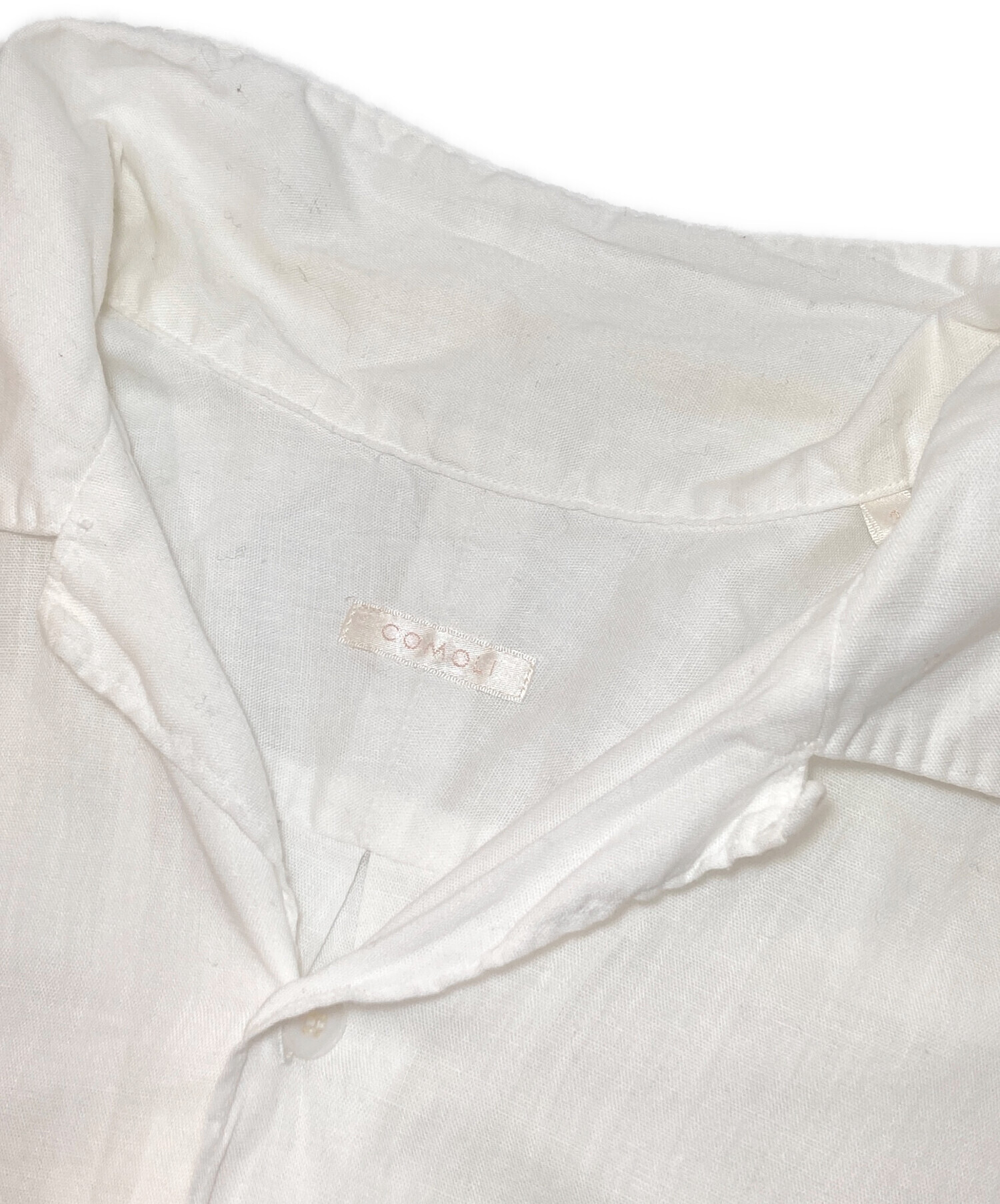 中古・古着通販】COMOLI (コモリ) 21SS ベタシャン オープンカラー