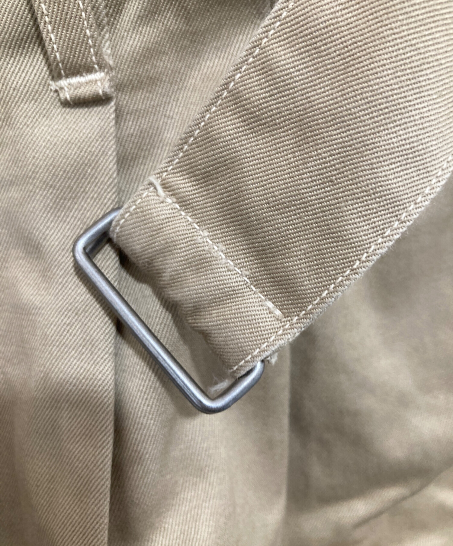 中古・古着通販】COMOLI (コモリ) ベルテッドチノショーツ ベージュ