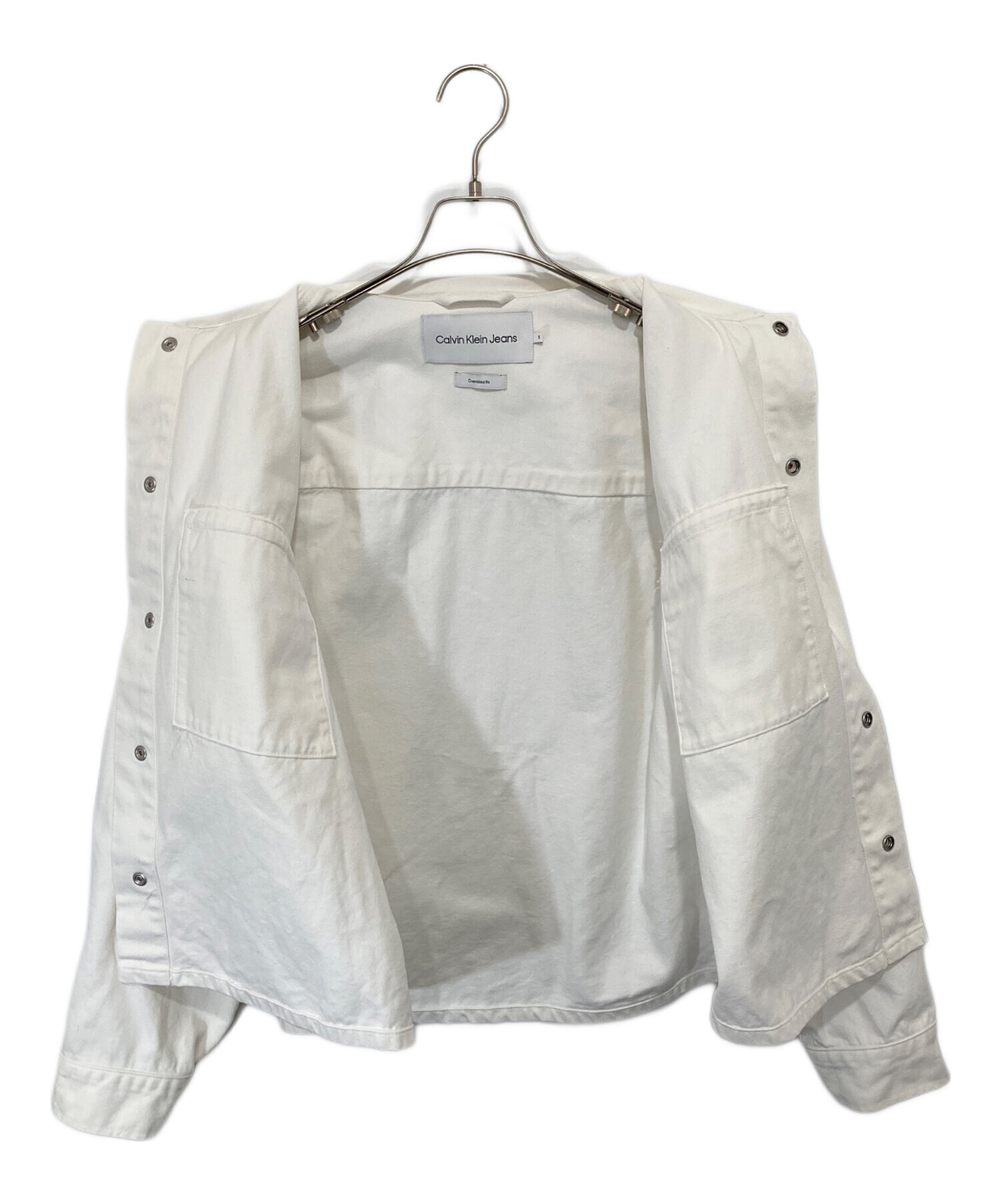 中古・古着通販】Calvin Klein (カルバンクライン) ボクシー シャツ 