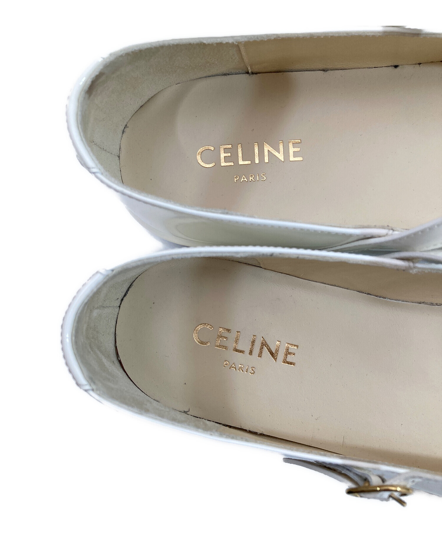 中古・古着通販】CELINE (セリーヌ) CLARA WEDGE MARY-JANE フラット