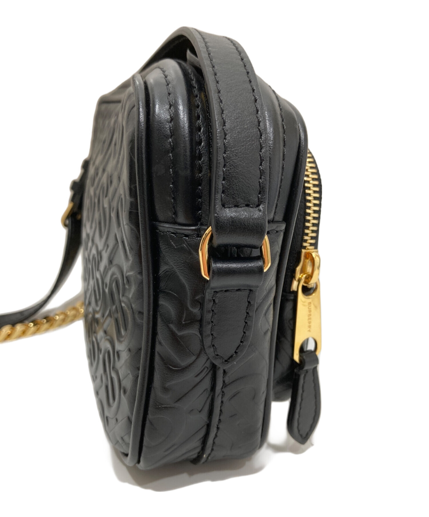 中古・古着通販】BURBERRY (バーバリー) TB モノグラム カメラバッグ