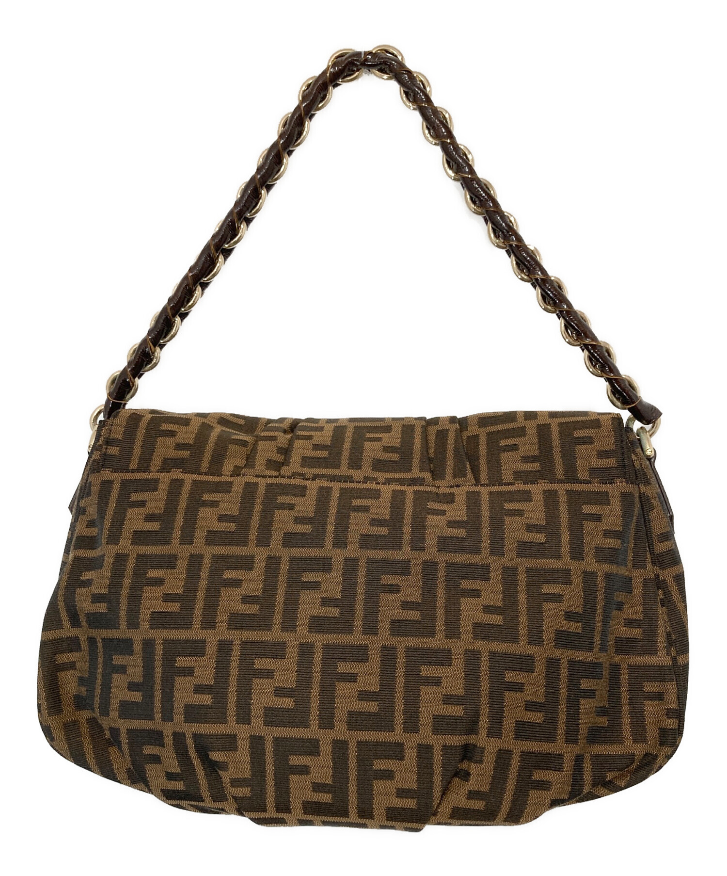 中古・古着通販】FENDI (フェンディ) ズッカ ミア チェーン ショルダー 
