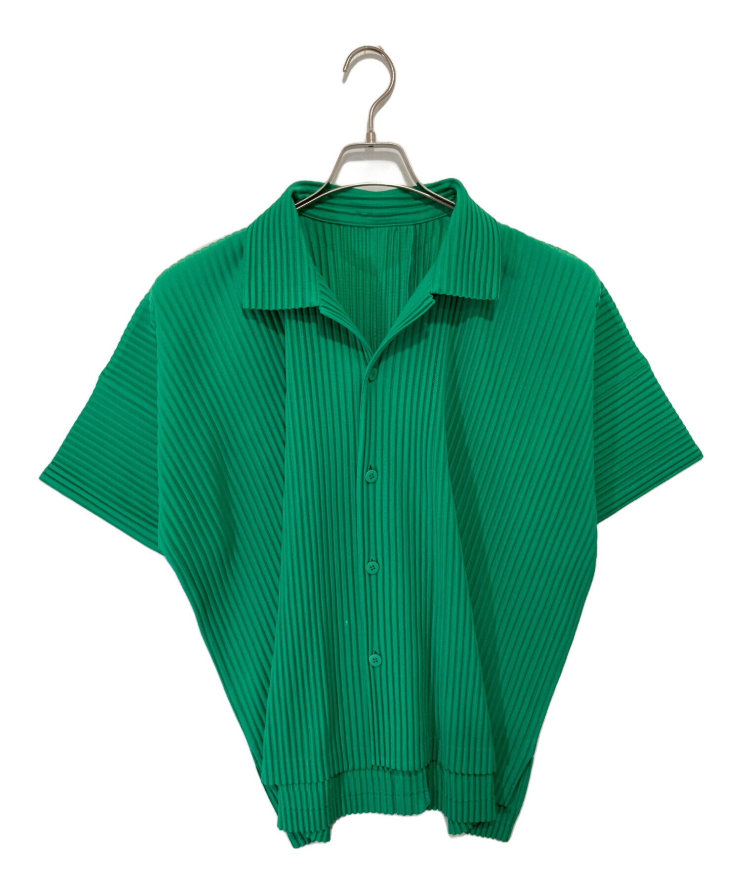 オムプリッセイッセイミヤケ　ネクタイ　ミントグリーン 中古・古着通販】HOMME PLISSE ISSEY MIYAKE (オム プリッセ イッセイ