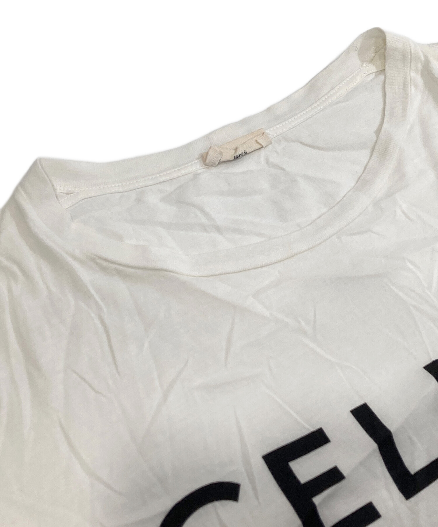 中古・古着通販】CELINE (セリーヌ) ロゴプリントTシャツ LOGO PRINT