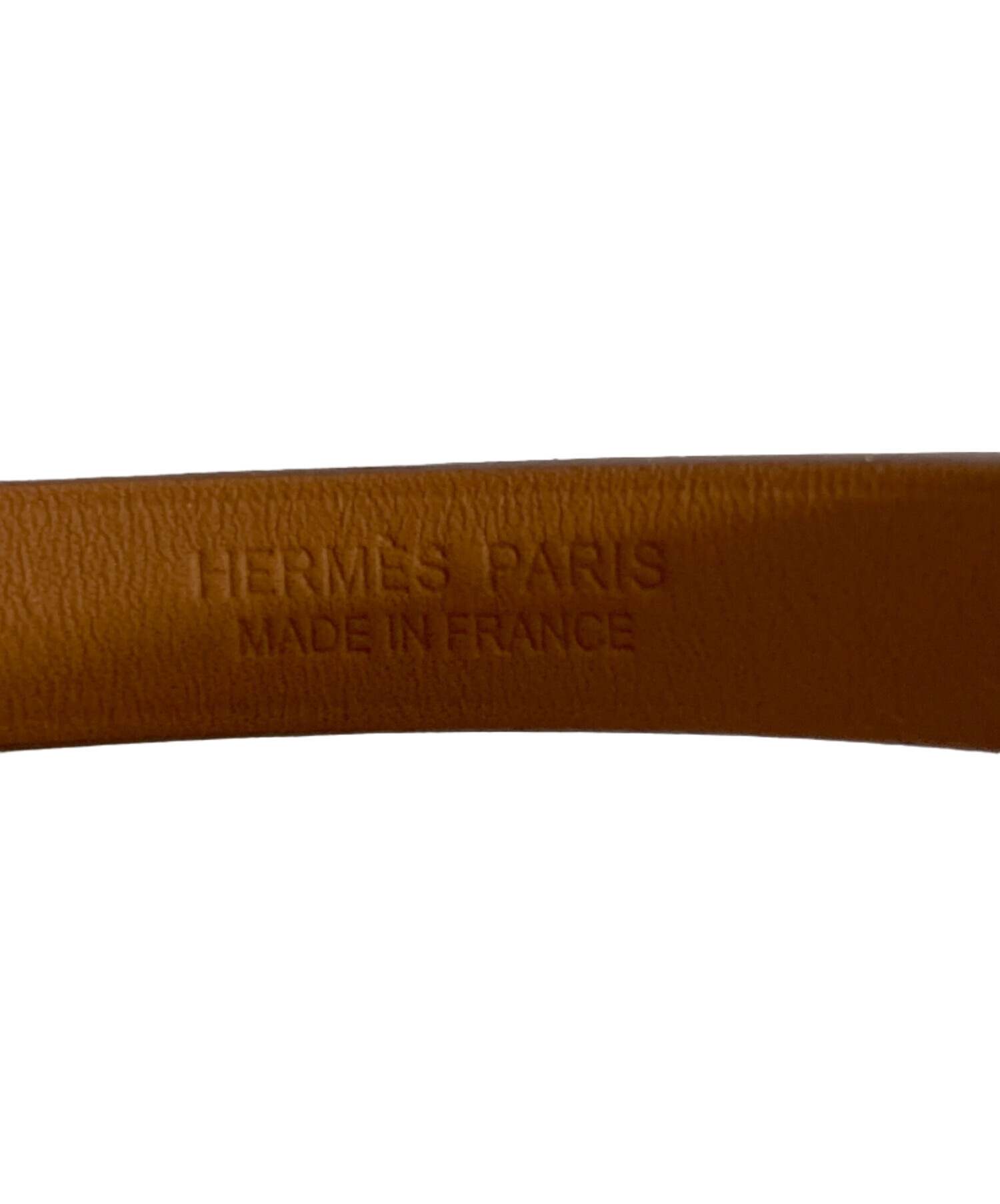 中古・古着通販】HERMES (エルメス) レザーブレスレット 《ミニ