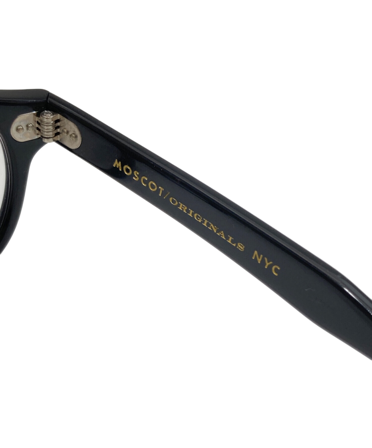 MOSCOT レムトッシュ 44-24 ブラック 伊達メガネ 【公式通販】