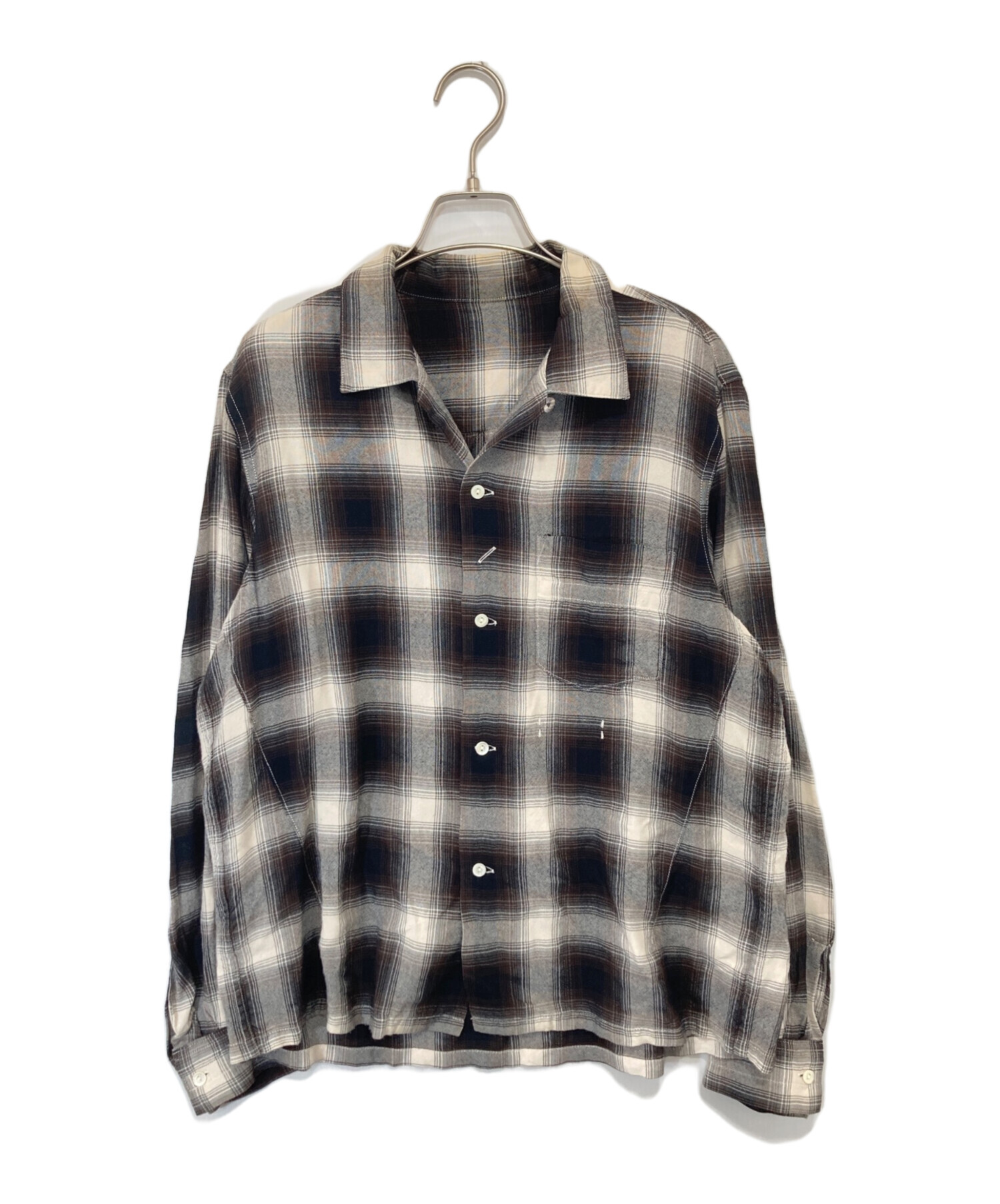 中古・古着通販】NUMBER (N)INE (ナンバーナイン) 09SS open collar