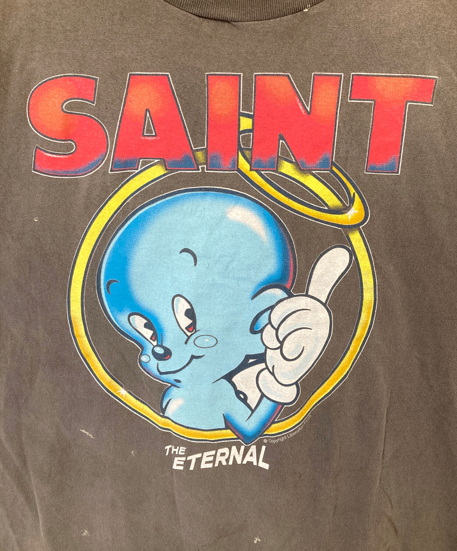 セントマイケル Tシャツ BABY MICHAEL SS TEE　L Saint Mxxxxxx (セントマイケル) SS TEE BABY MICHAEL SM-HR1-0000-003