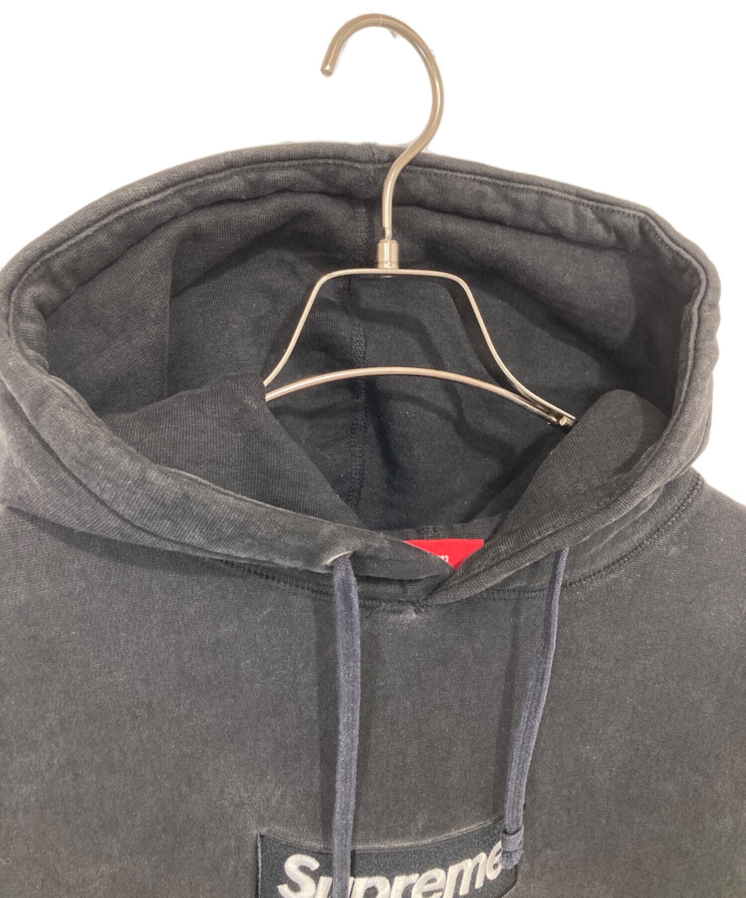 中古・古着通販】SUPREME (シュプリーム) ボックスロゴフーデッド
