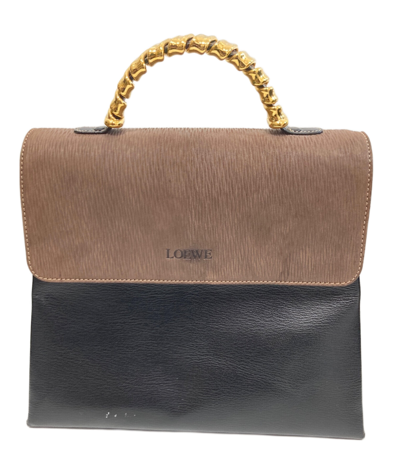 中古・古着通販】LOEWE (ロエベ) ベラスケス ハンドバッグ ブラック