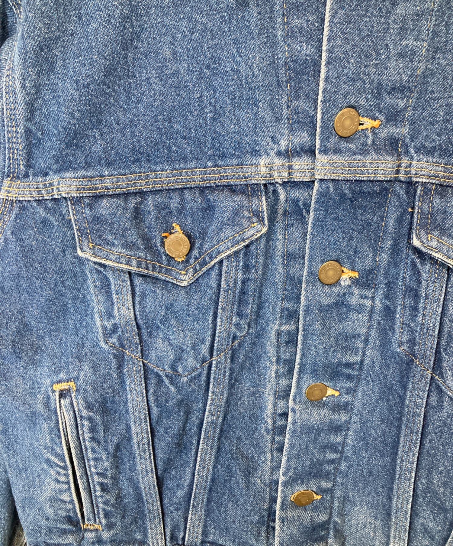 中古・古着通販】CarHartt (カーハート) デニムジャケット DENIM 