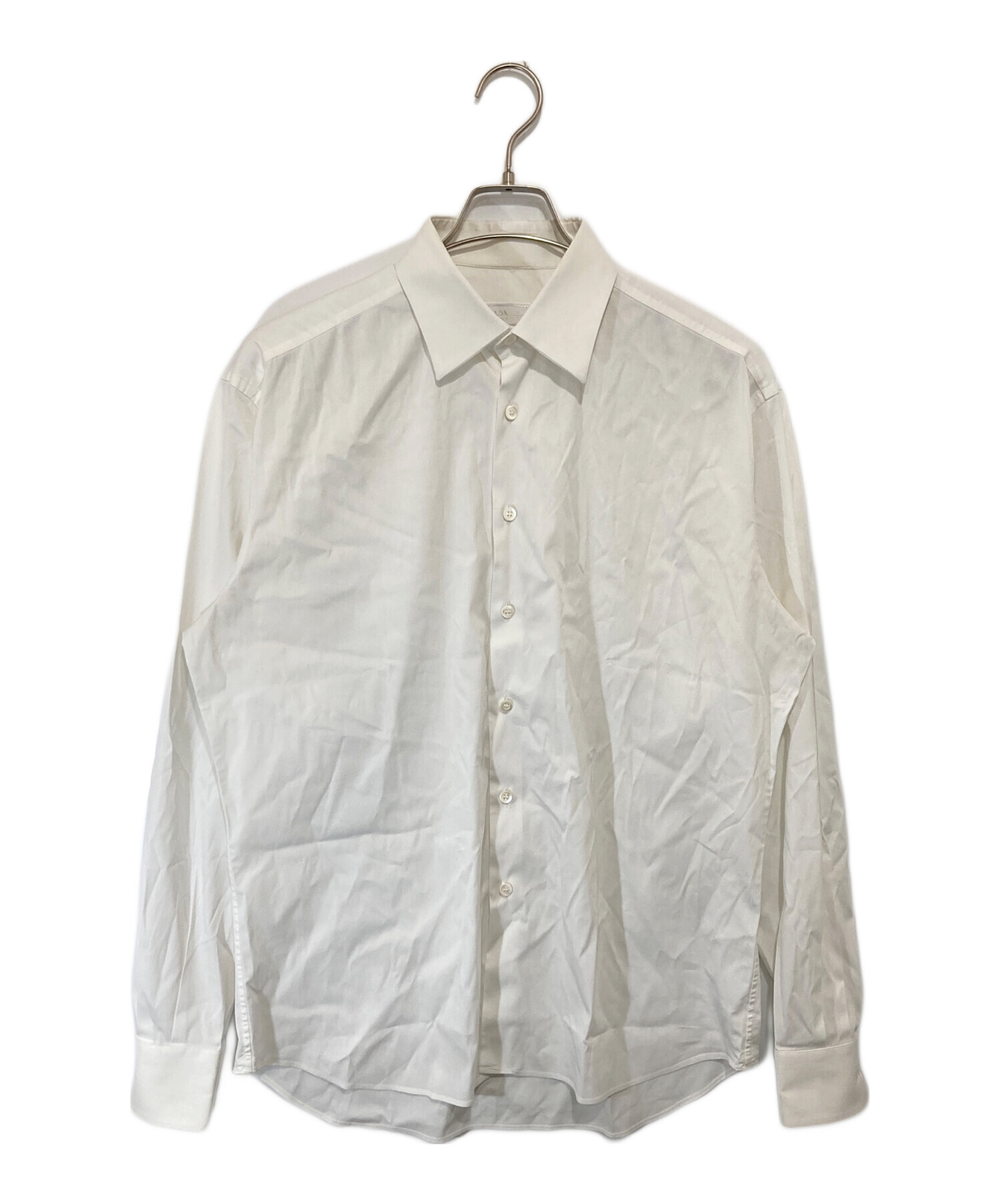 中古・古着通販】PRADA (プラダ) POPELINE STRETCH ワイシャツ