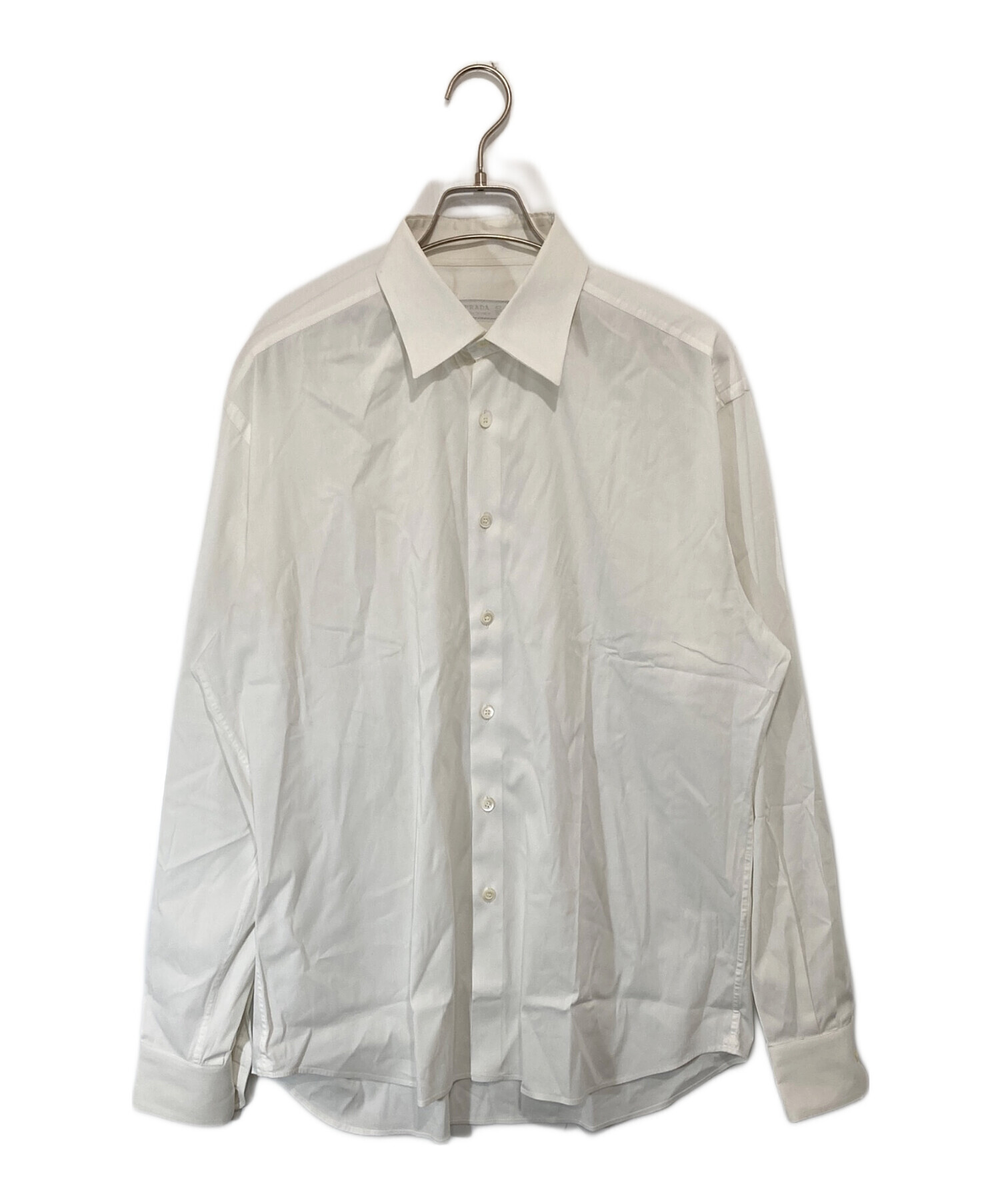 中古・古着通販】PRADA (プラダ) POPELINE STRETCH ワイシャツ