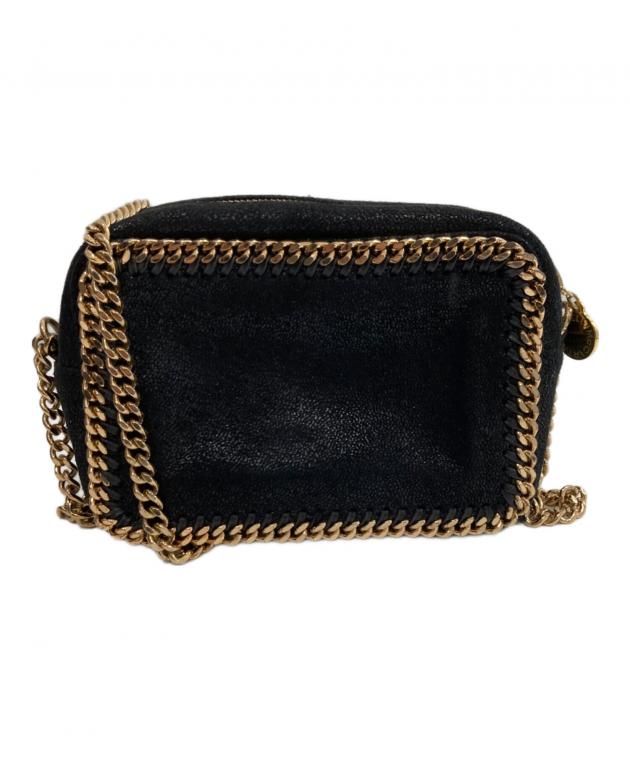 ステラマッカートニー　チェーンショルダーバックブラック 中古・古着通販】STELLA McCARTNEY (ステラマッカートニー) チェーン