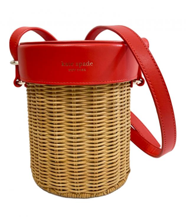 中古・古着通販】Kate Spade (ケイトスペード) ピクニック ウィッカー 
