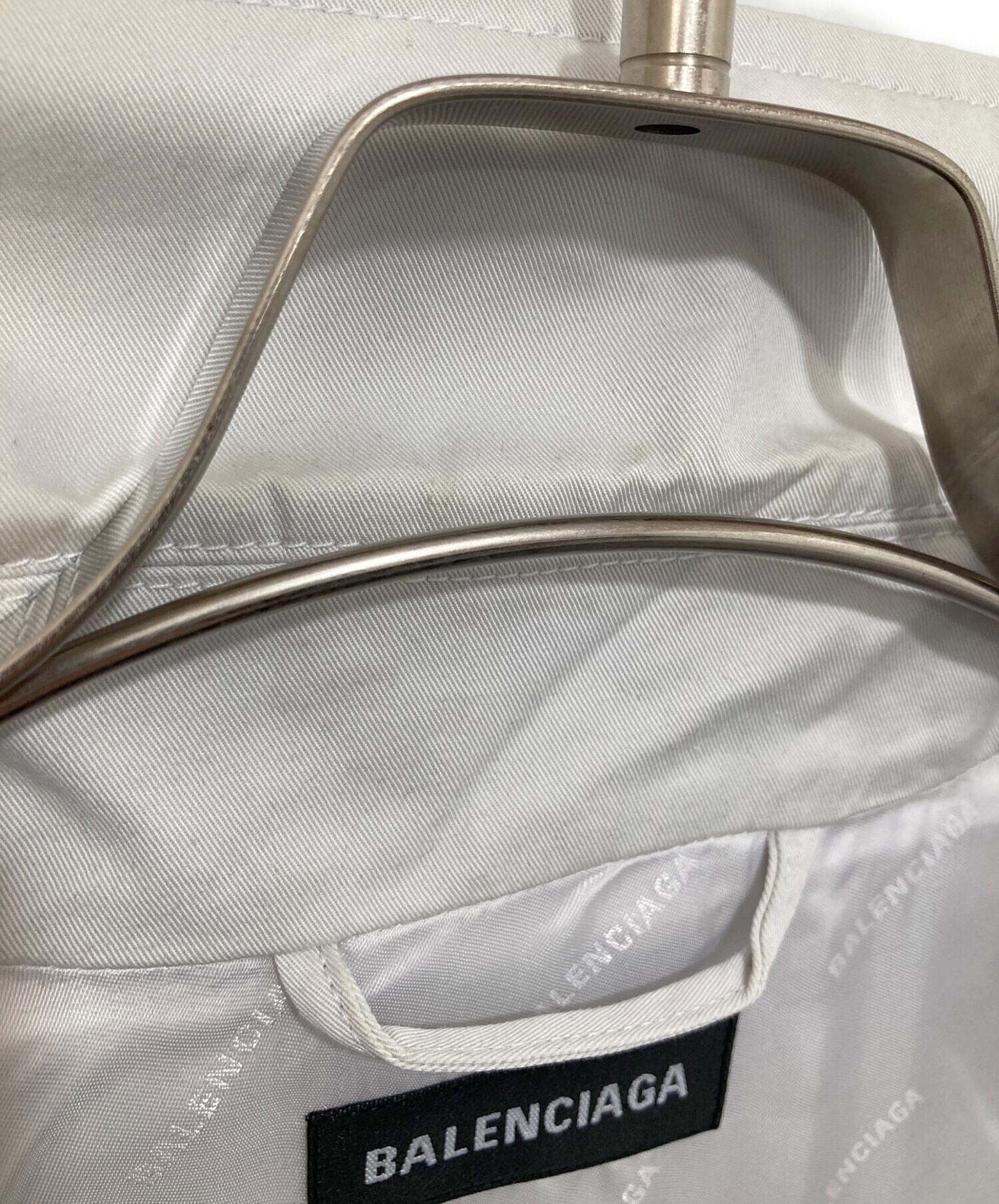 中古・古着通販】BALENCIAGA (バレンシアガ) ステンカラーコート 23SS