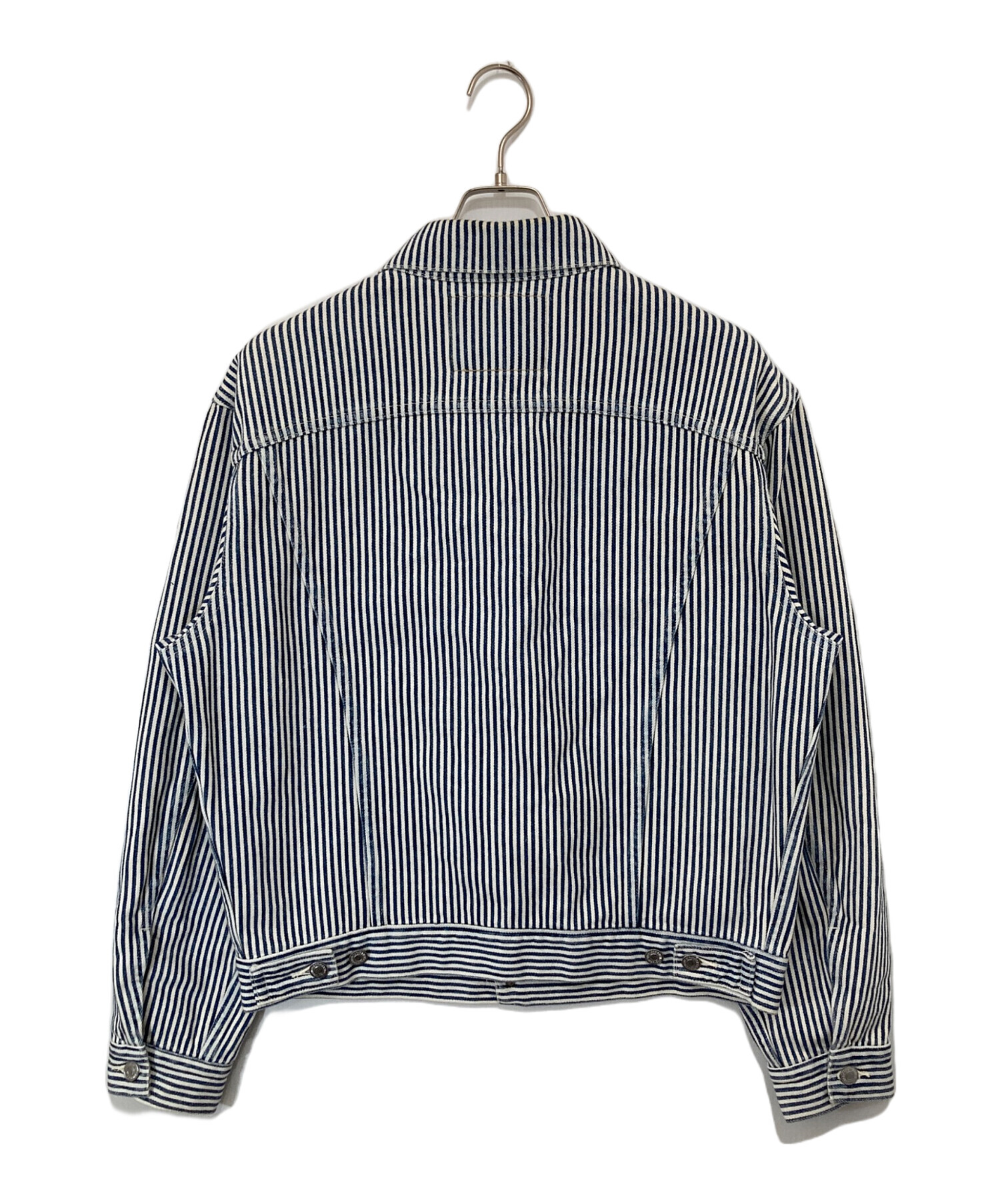 45rpm ヒッコリー ストライプ デニムジャケット Gジャン 45R サイズ1 中古・古着通販】LEVI'S (リーバイス) NIGO (二ゴー) HICKORY STRIPE