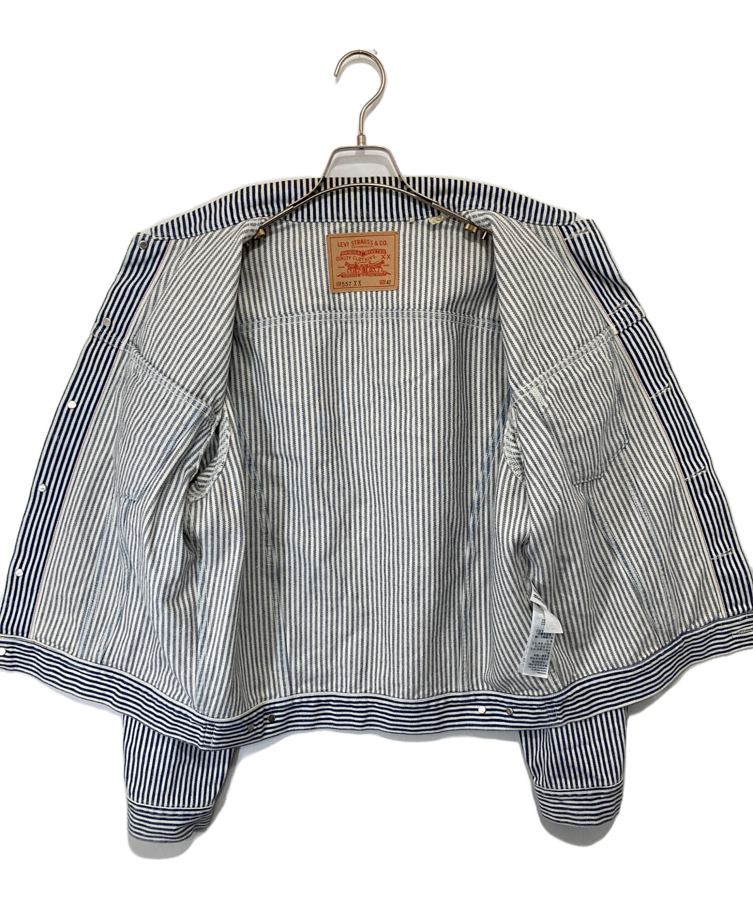 中古・古着通販】LEVI'S (リーバイス) NIGO (二ゴー) HICKORY STRIPE