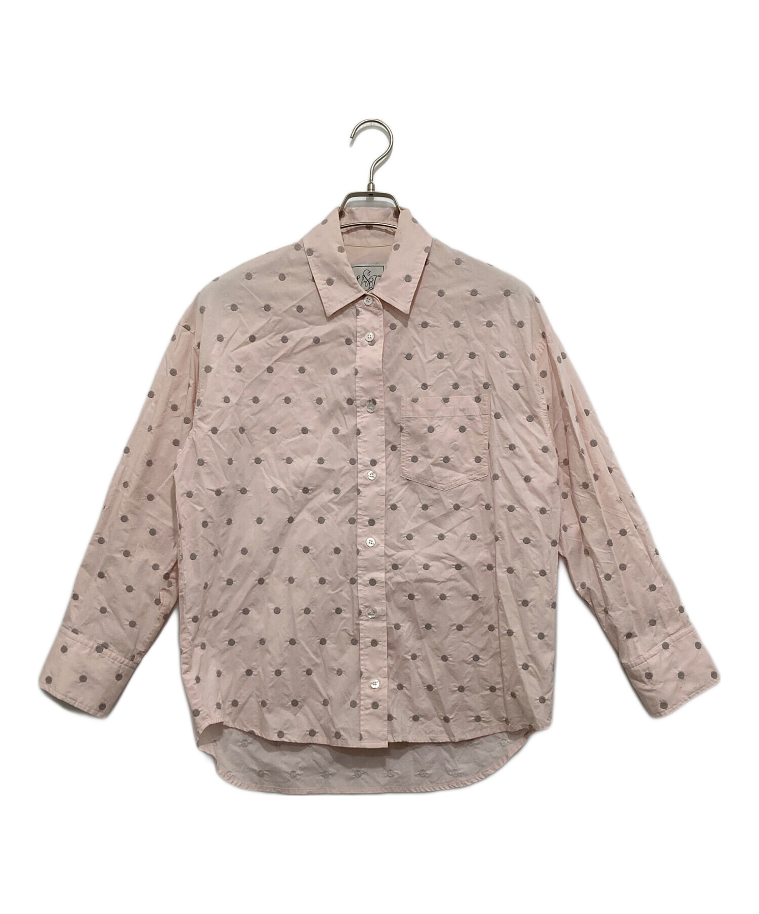 【セブンテンバイミホカワヒト】　Tシャツ ピンク Mサイズ 中古・古着通販】SEVEN TEN by MIHO KAWAHITO (セブン テン バイ ミホ