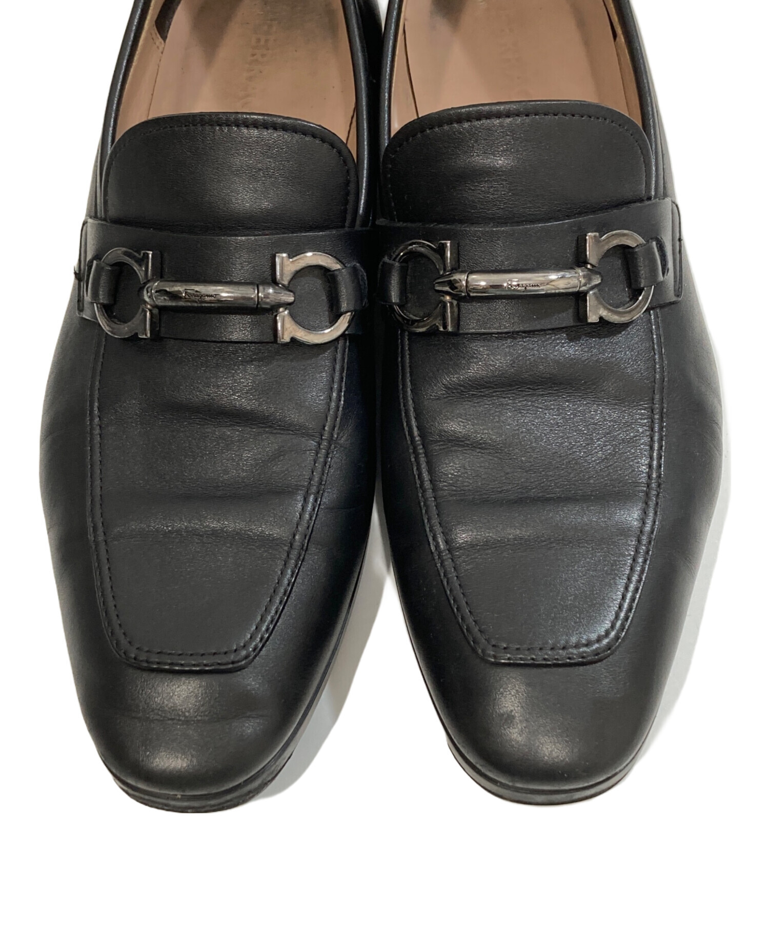 □美品□Salvatore Ferragamo サルヴァトーレフェラガモ ローファー