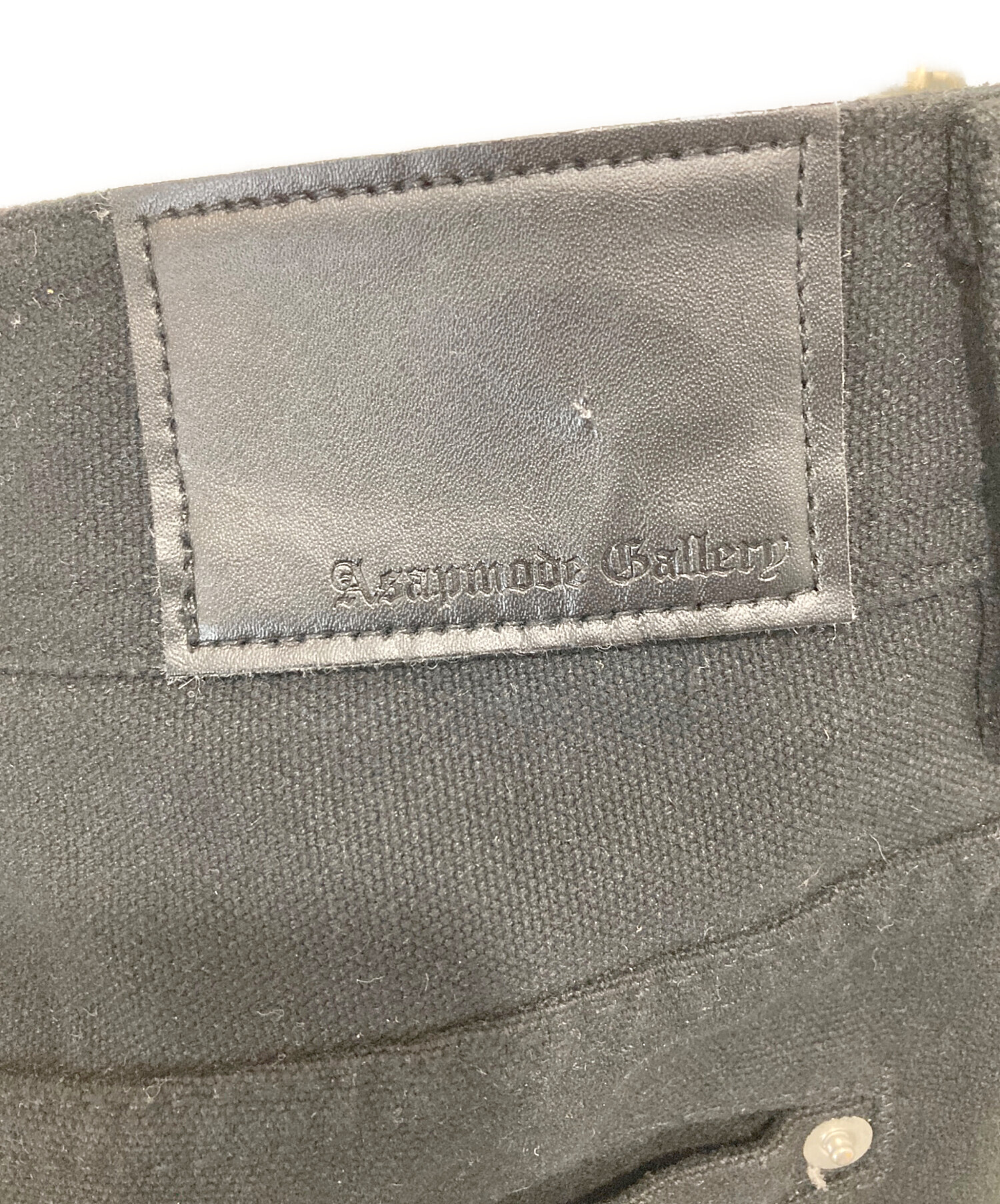 中古・古着通販】ASAPMODE (エイサップモード) カットオフデニムパンツ