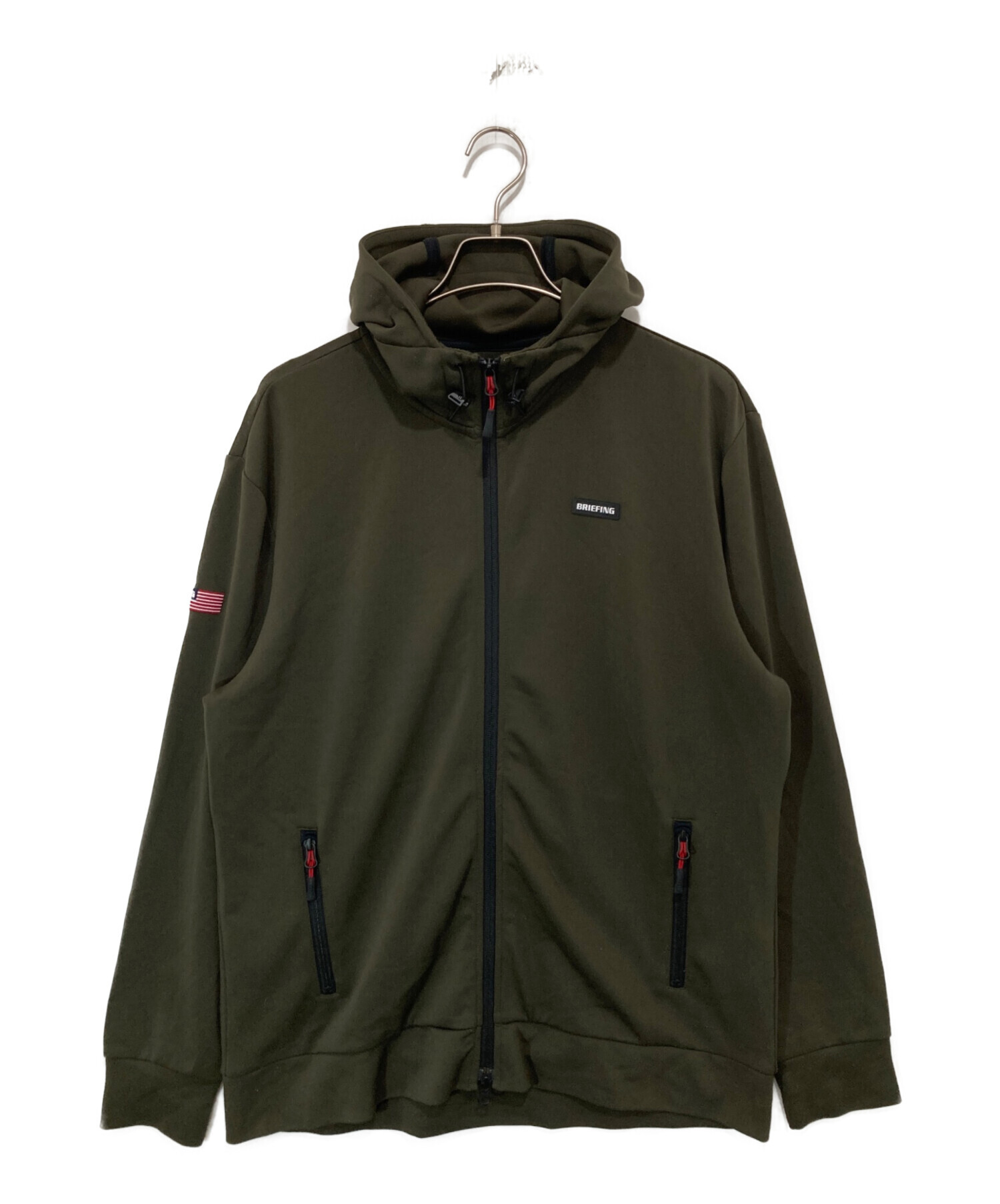 中古・古着通販】BRIEFING (ブリーフィング) 3D LOGO PARKA オリーブ