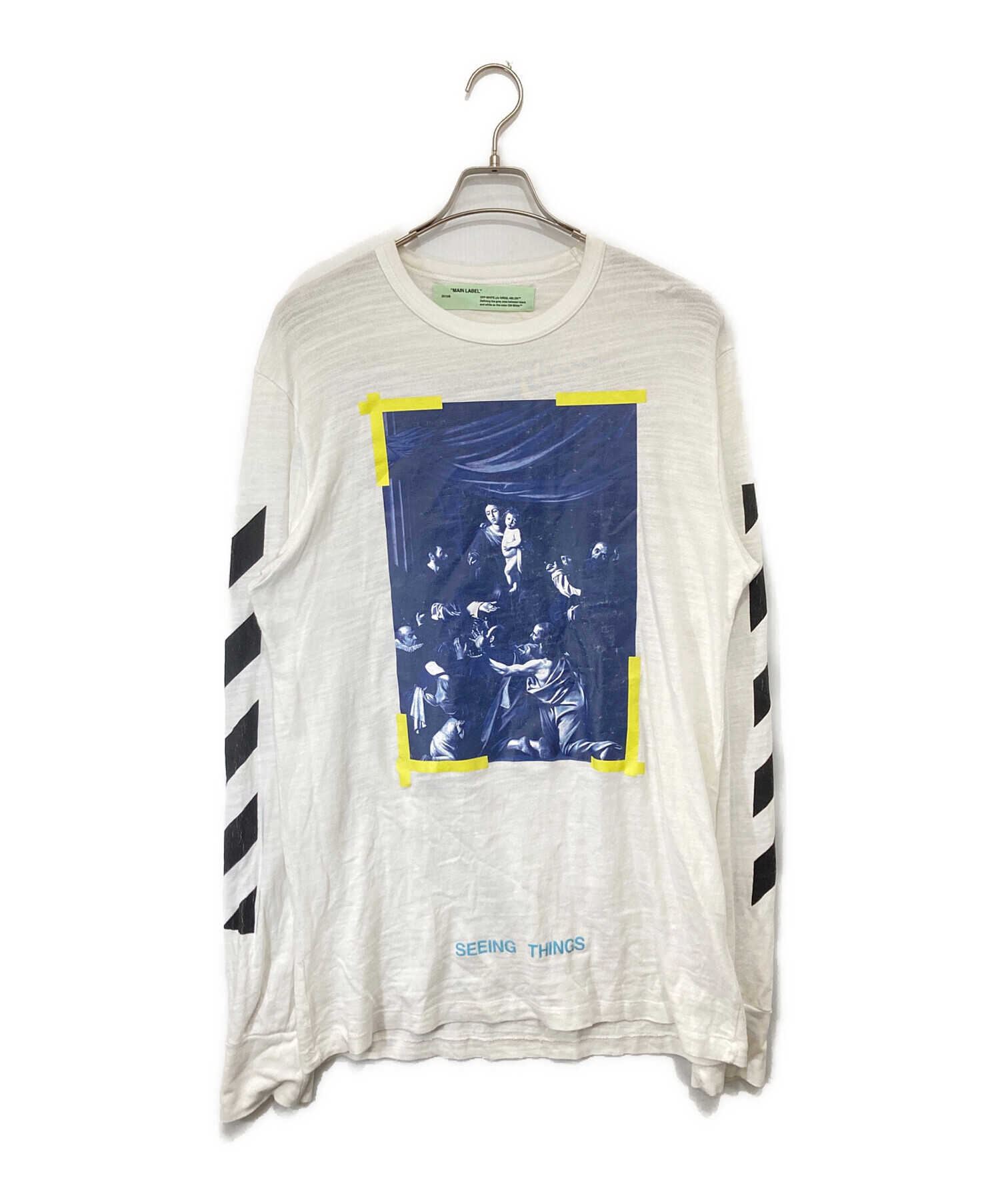 中古・古着通販】OFFWHITE (オフホワイト) CARAVAGGIO PRINT LONG
