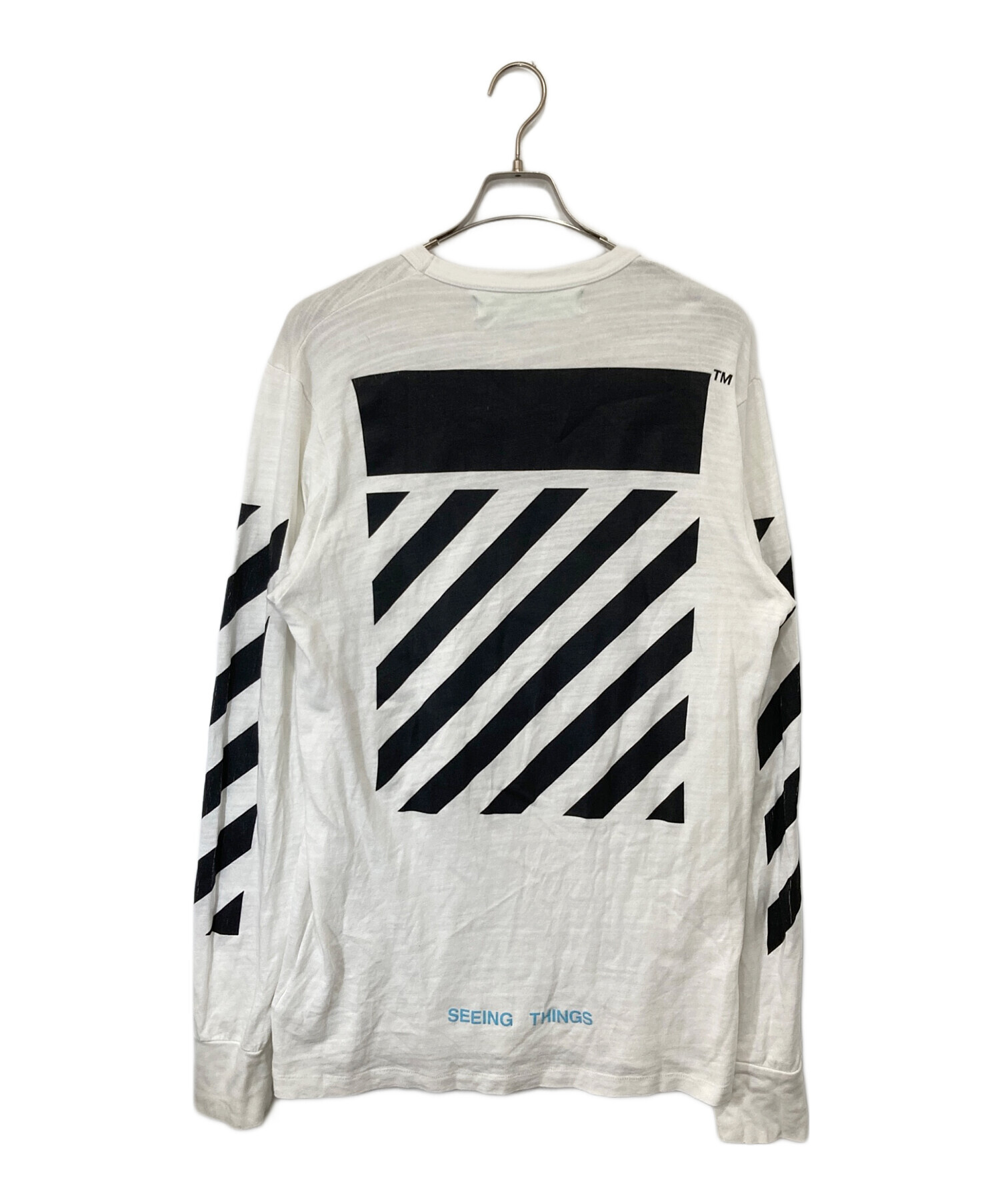 中古・古着通販】OFFWHITE (オフホワイト) CARAVAGGIO PRINT LONG 